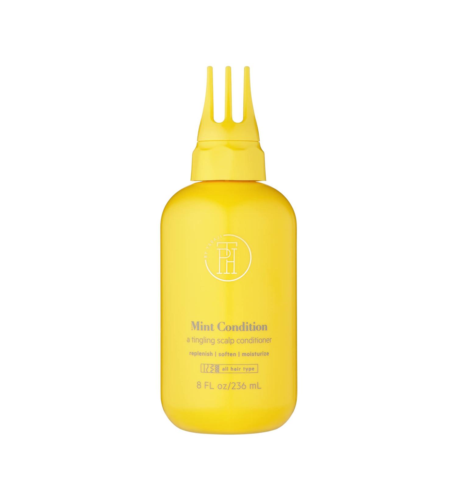 TPH BY TARAJI Mint Condition Leave-in Conditioner | Moisturizing Scalp Treatment for Dry Hair | Shea Butter Aloe Eucalyptus Oil Peppermint | Sulfate & Cruelty-Free | 8 fl. oz | Perfect for Men & Women - Buy Online on GoSupps.com