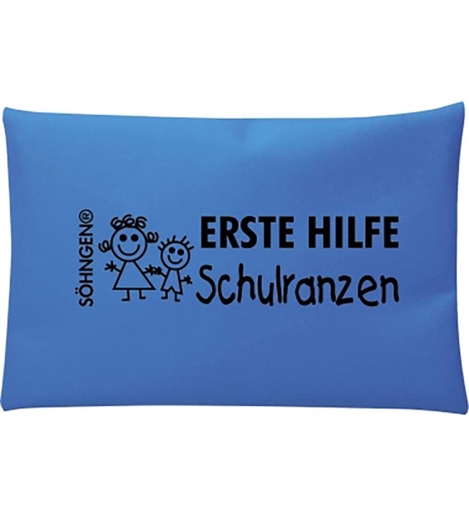 S hngen first aid satchels blue (emergency set for children for school bag / sports bag junior set color blue bandage material pavement co-take-away set) school bags Blue coaching set