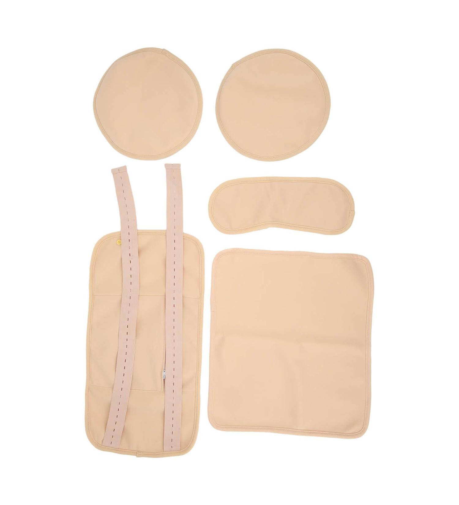 Castor Oil Pack Set - Reusable Skin-Friendly & Adjustable for Neck | International Shipping - Buy Online on GoSupps.com