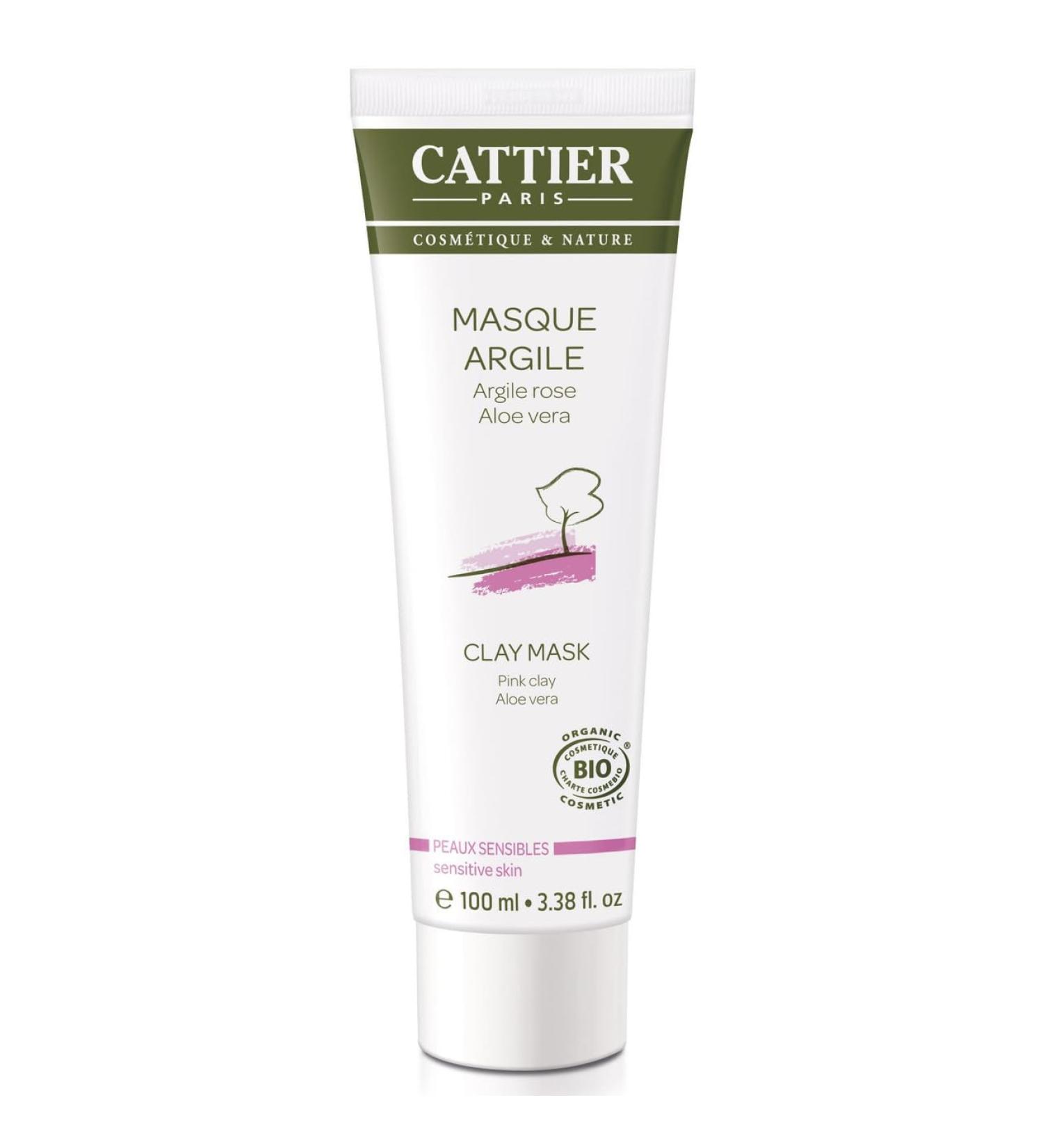 CATTIER PARIS MASC. PURPURE CLAY 100 ml CATTIER