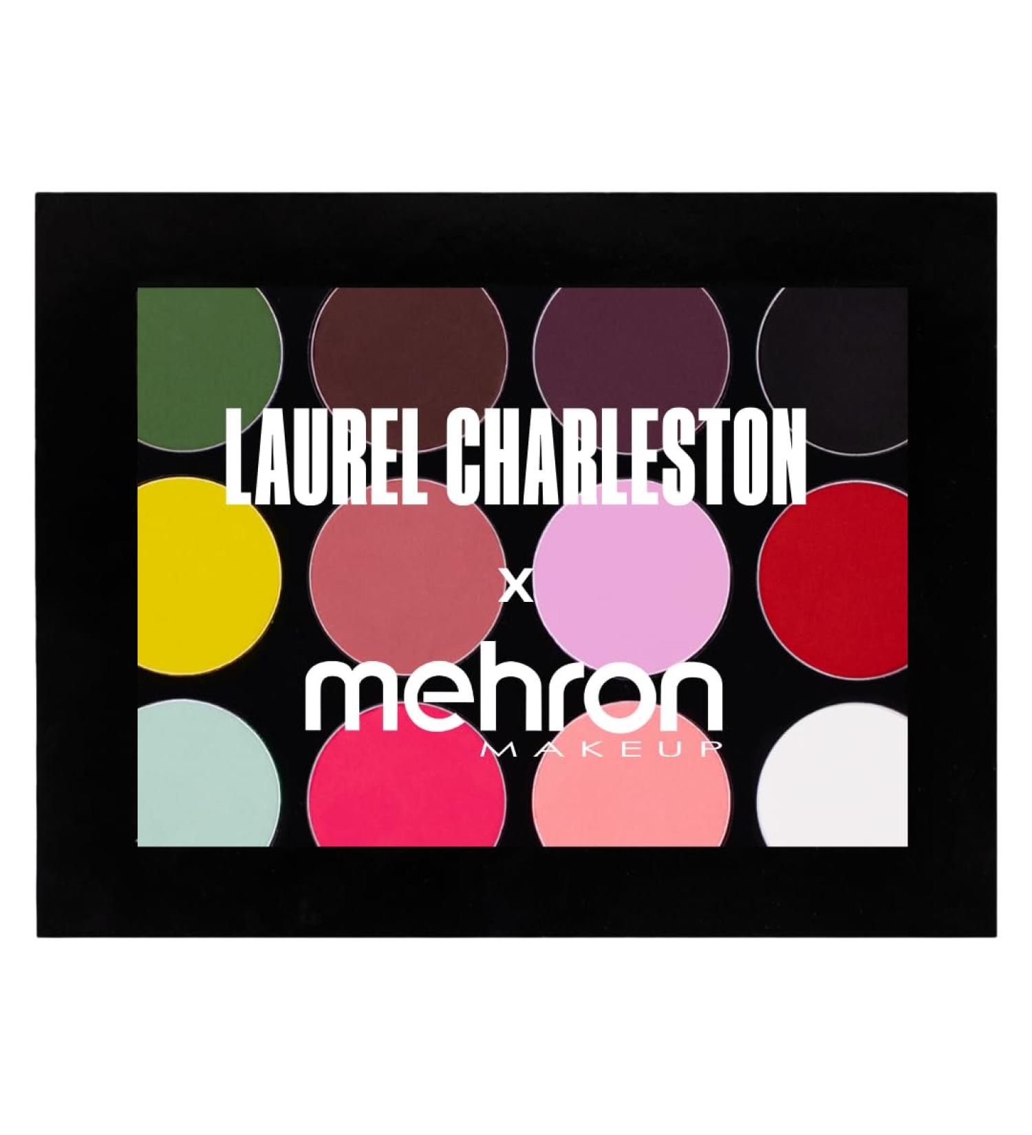Mehron Makeup Laurel Charleston Water Activated EDGE Face & Body Paint BACKSTAGE Palette - Vibrant Colors for Creative Makeup Art | International Shipping Available - Buy Online on GoSupps.com