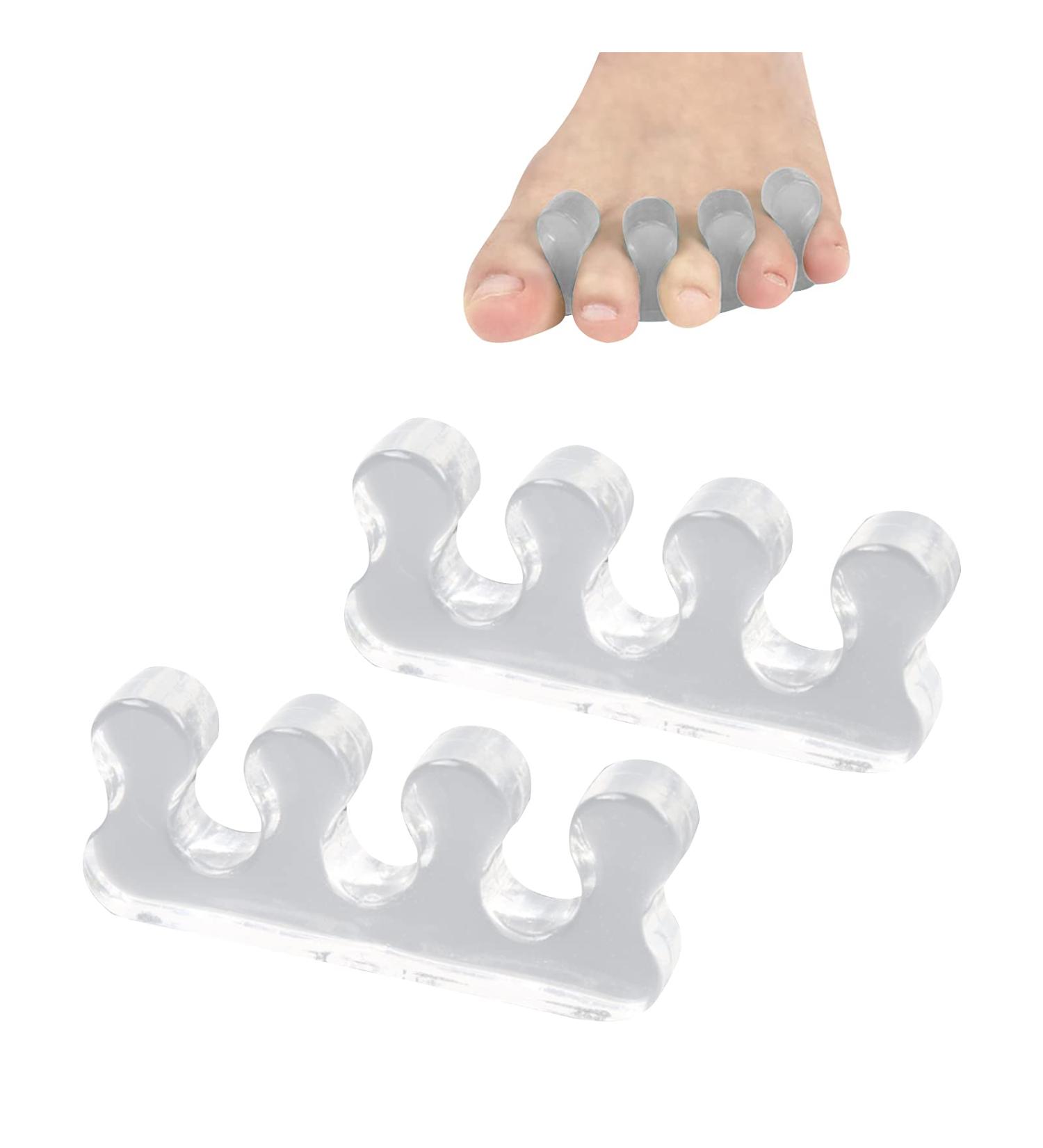 Gel Toe Spreader for Overlapping Toes | Pain Relief for Hammer Toe & Bursa Infections | Comfort for Yoga & Sports - Buy Online on GoSupps.com