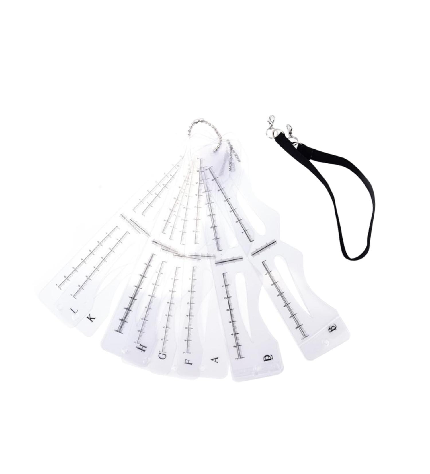 Beavorty 1 Set Ladies Suits Eye Brow Shaping Kit Brow Stencil Eyebrow Card Miss Balance Eyebrow Pencil - Buy Online on GoSupps.com