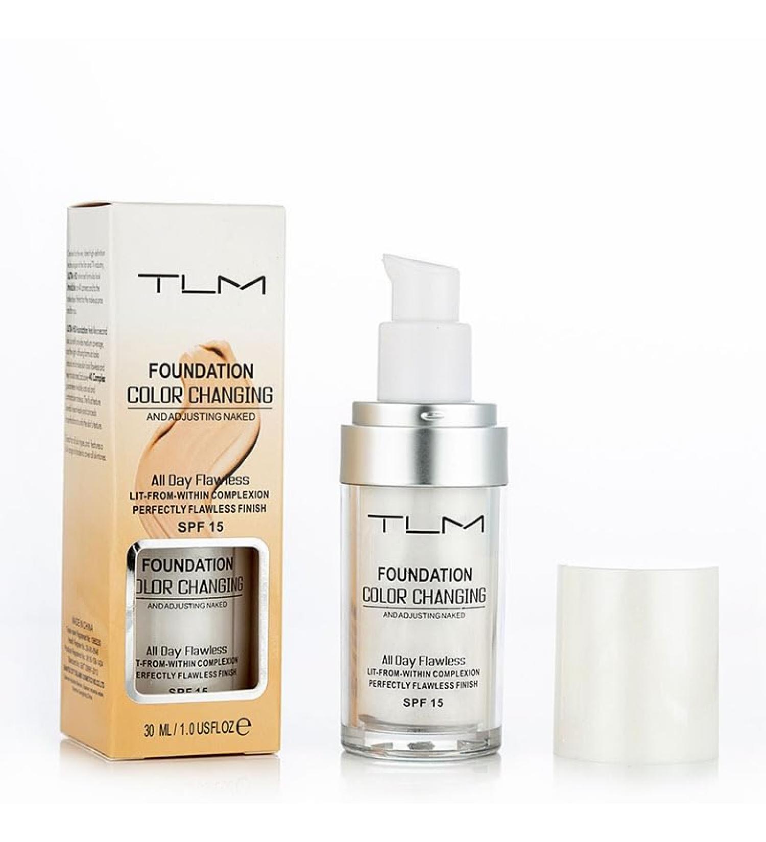 Trustlovey Colour Changing Foundation for Mature Skin | Full Coverage TLM Foundation for Women - 1pc - Buy Online on GoSupps.com