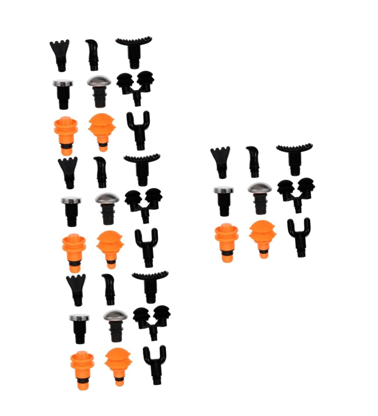 Minkissy 4 Sets of 9-Piece Massage Heads for Fascia Gun - Electrical & Adapter Heads for Deep Muscle Massage | International Shipping Available - Buy Online on GoSupps.com