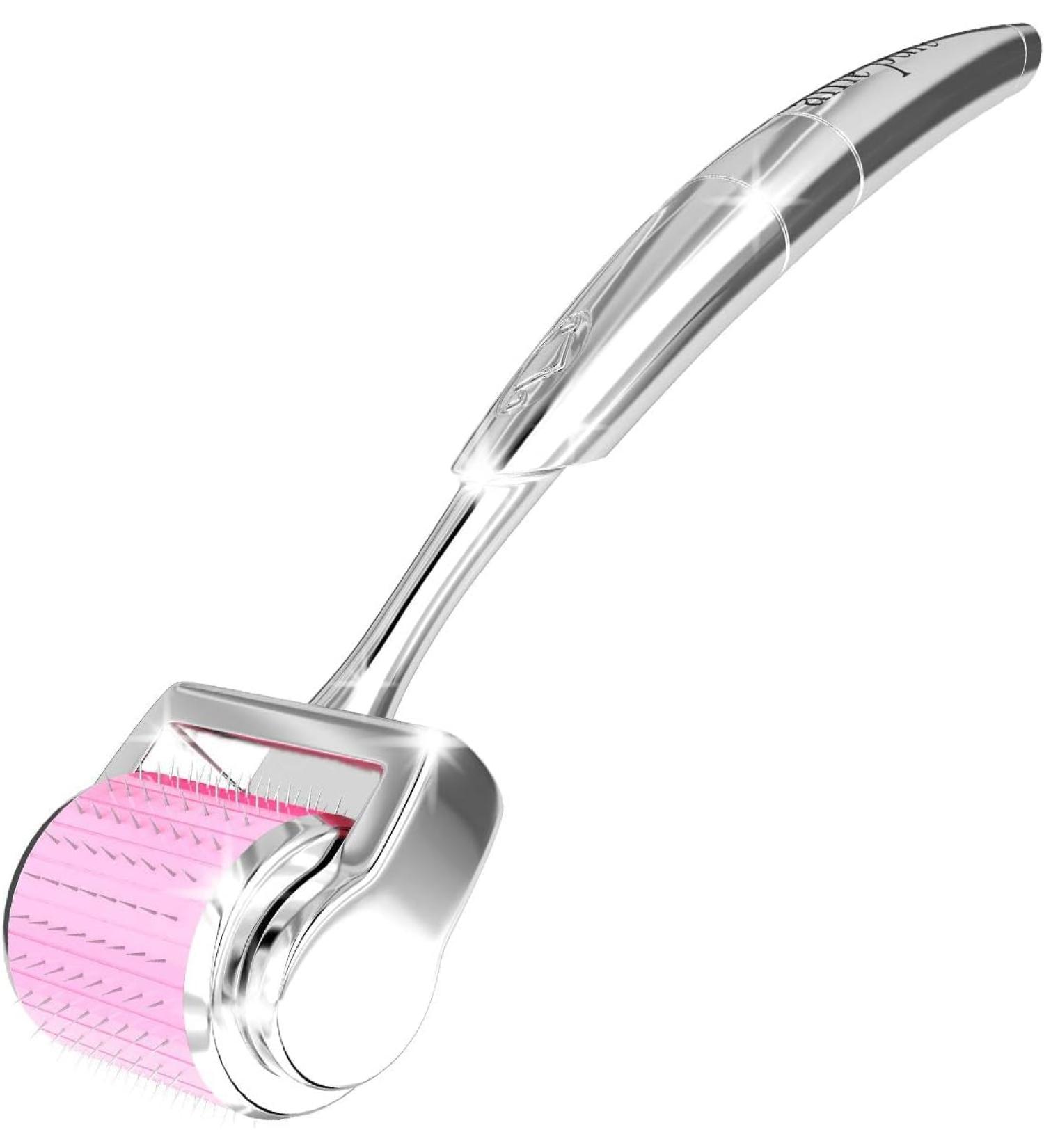 AME Pure CIT Face Roller - Microneedling Roller for Collagen Boost - Premium Quality Micro Needling Roller - Derma Roller 0.5mm - Derma Roller for Face That is Laser Treatment Alternative - Buy Online on GoSupps.com