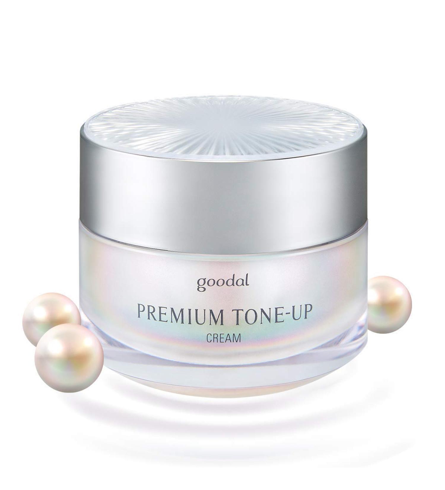 Goodal Premium Tone-Up Cream (3-In-1) | Brightening & Moisturizing Formula - 1.69 fl oz - Buy Online on GoSupps.com