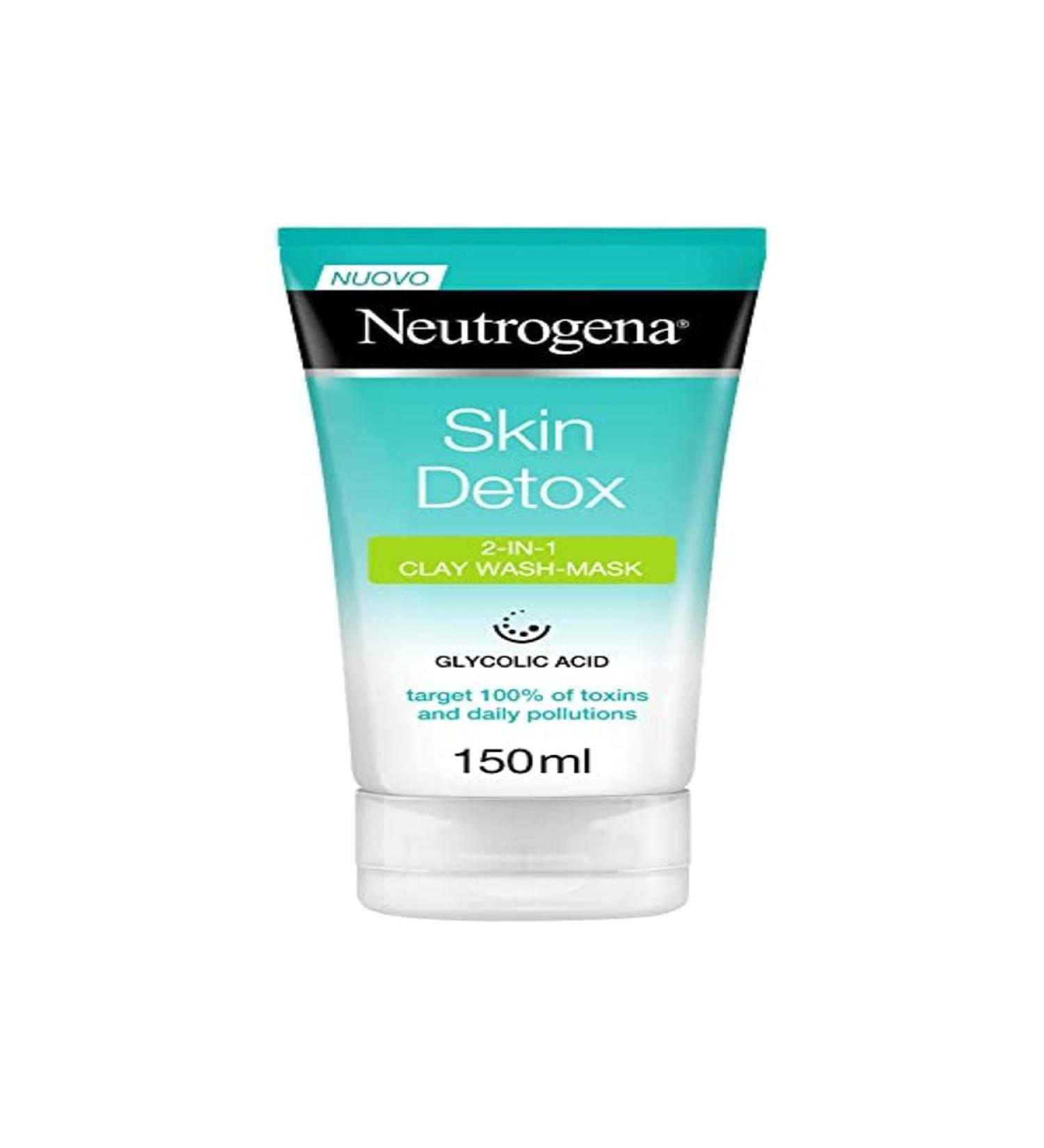 Neutrogena Facial Scrub Skin Detox Cleansing Mask Clay 150 ml