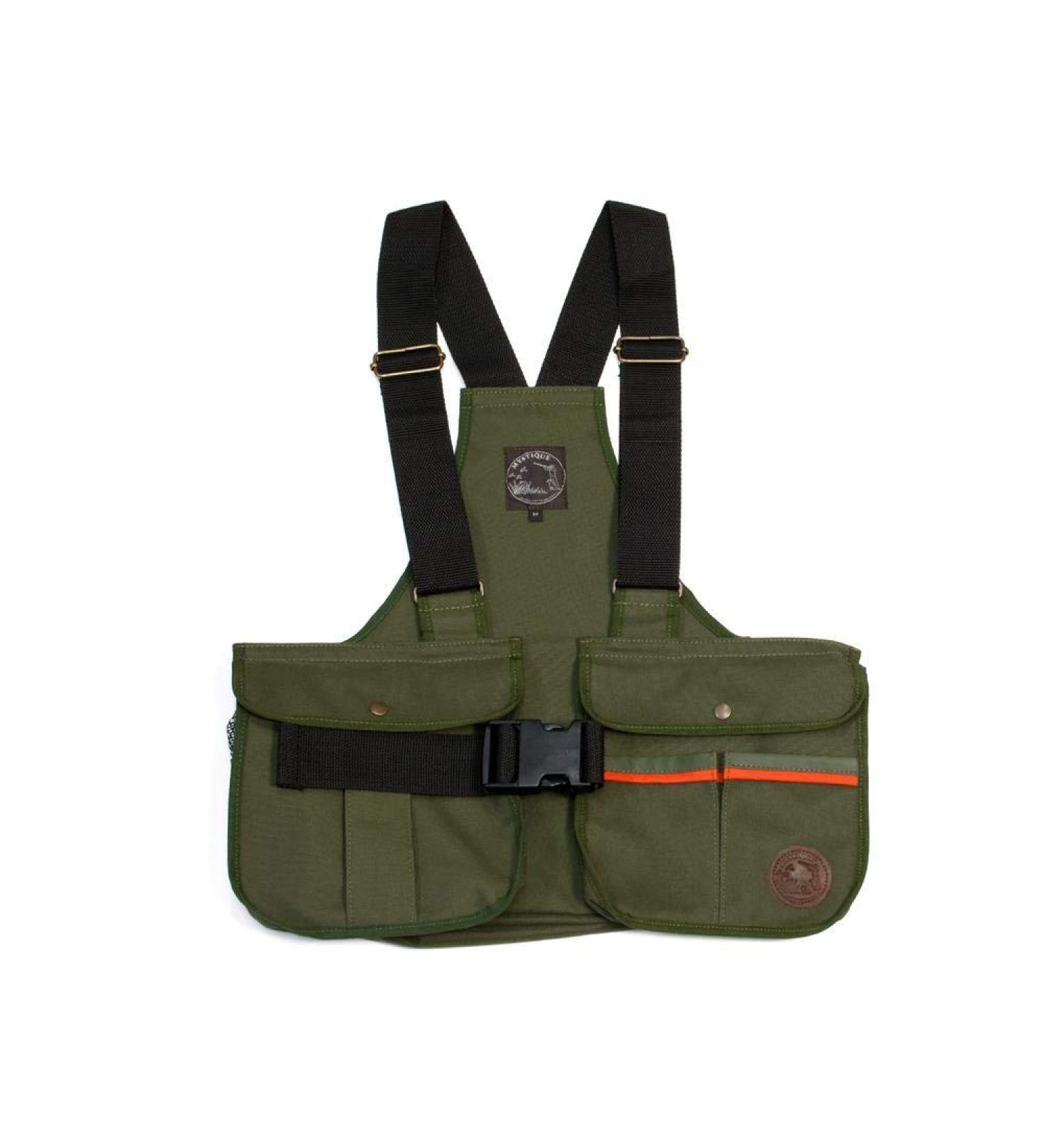 Buy Mystique Dummy Vest Trainer in Khaki/Orange L - Durable with Plastic Buckle for International Shipping - Buy Online on GoSupps.com