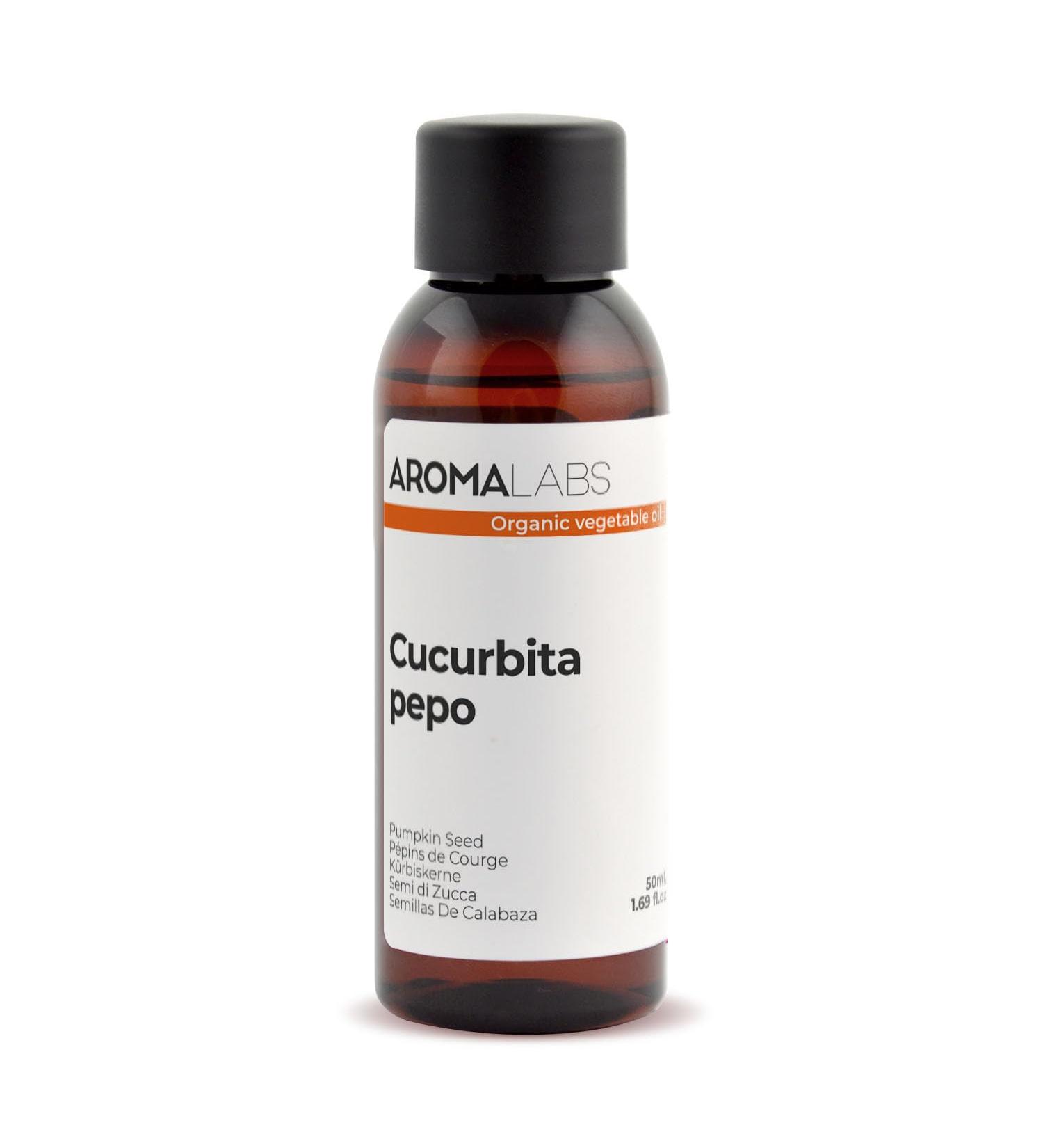 Aroma Labs - Organic Pumpkin Seeds - Virgin and AB Certified Vegetable Oil - 50 mL - Buy Online on GoSupps.com