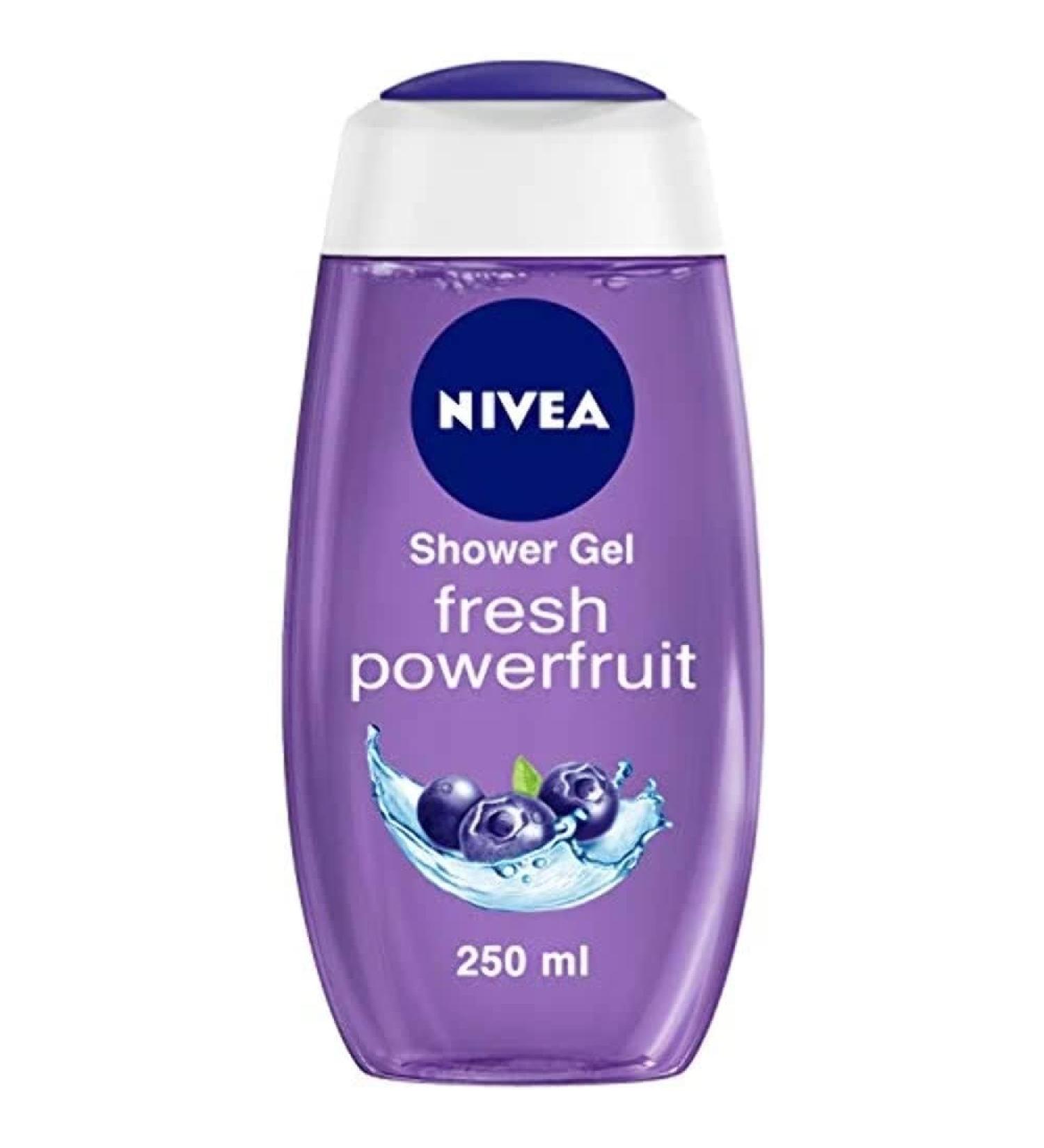 NIV.EA Fresh Power Fruit Body Wash 250ml | Shower Gel with Real Fruit Extracts & Pure Glycerin | Microplastic-Free for Soft Healthy Skin - Shop Now - Buy Online on GoSupps.com