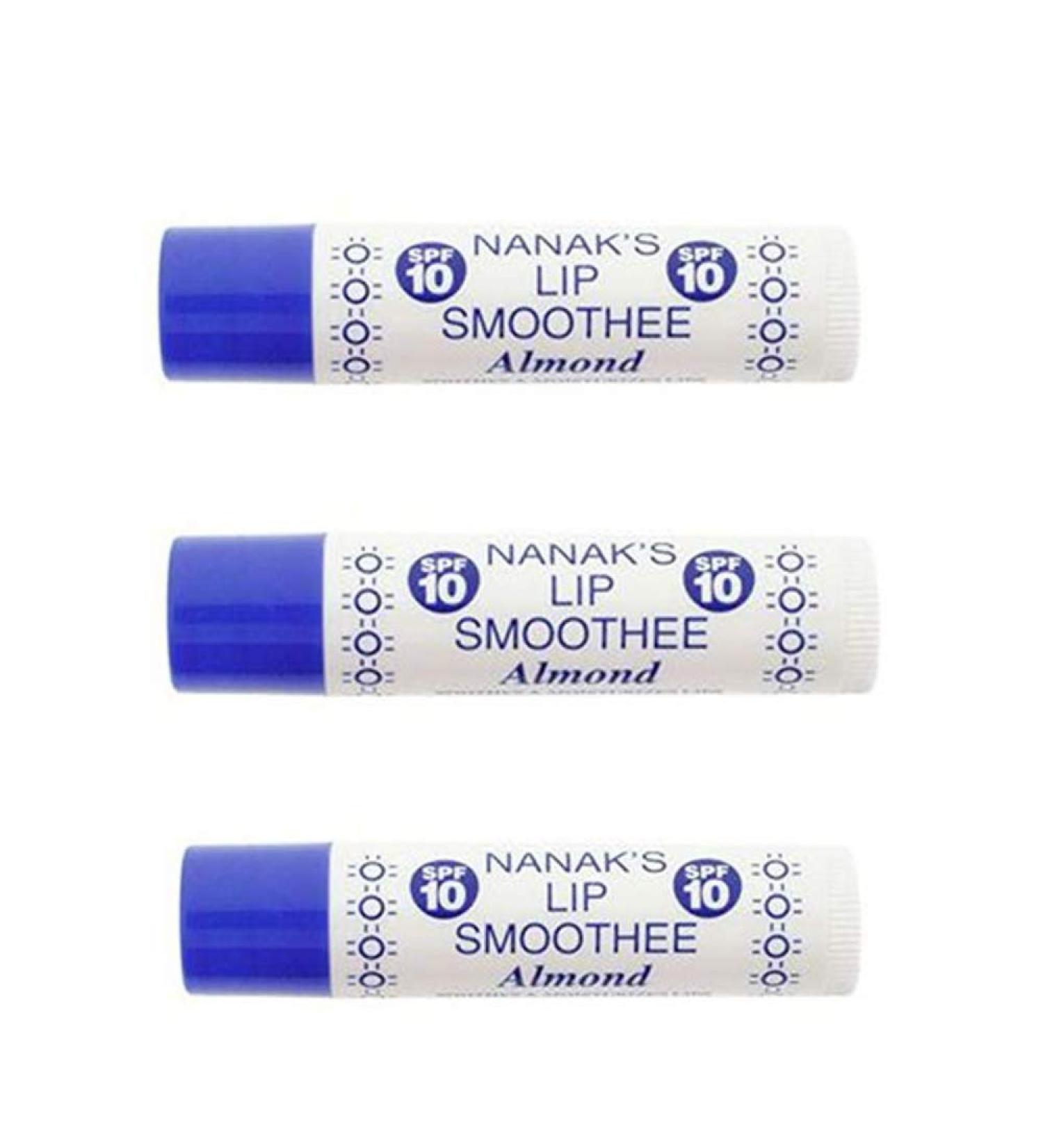 Nanak's Lip Smoothees Almond 0.18 oz. tubes (a)