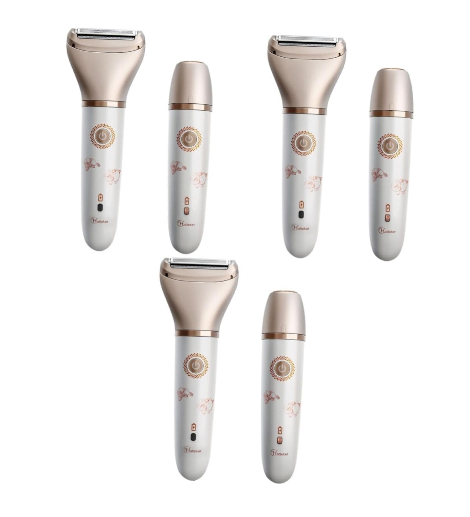 Beavorty 3-Piece Women's Trimmer Set - 2 in 1 Bikini & Armpit Hair Removal Clipper Shower Gel Included - Optimal Hair Removal Device for Smooth Skin - Buy Online on GoSupps.com