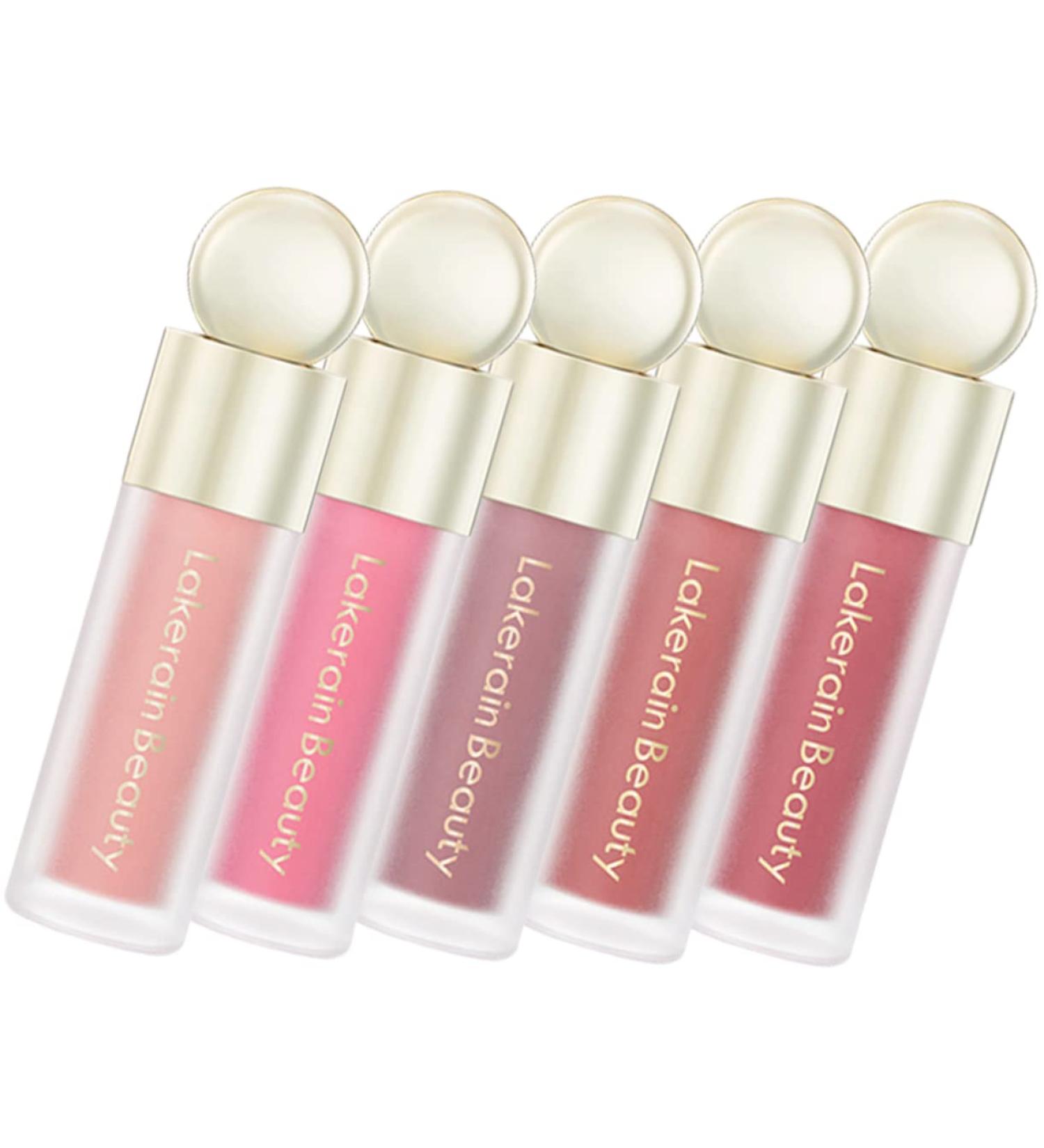 LALADEFIEE 5pcs Blush Face Sheer Flush Creamy Eyeshadow Makeup Facial Beauty Cosmetic Pigment Pigment - Buy Online on GoSupps.com