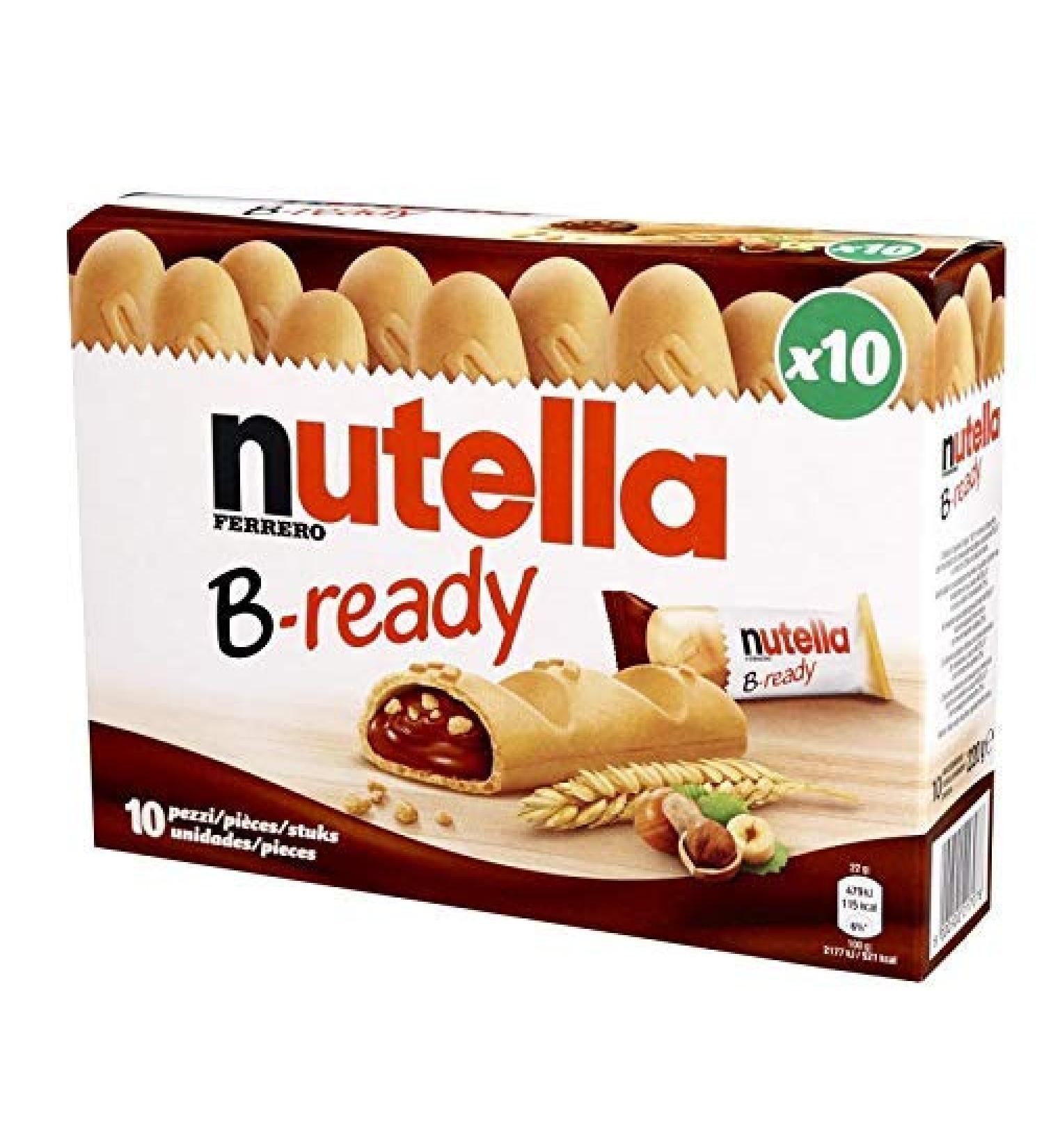 Ricor NUTELLA - B-Ready 220G - Pack of 3 - Free delivery