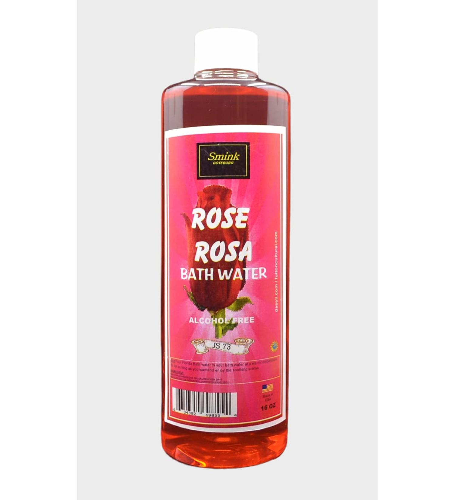 Smink Red Rose Bath Water (16 oz) 16 Ounce