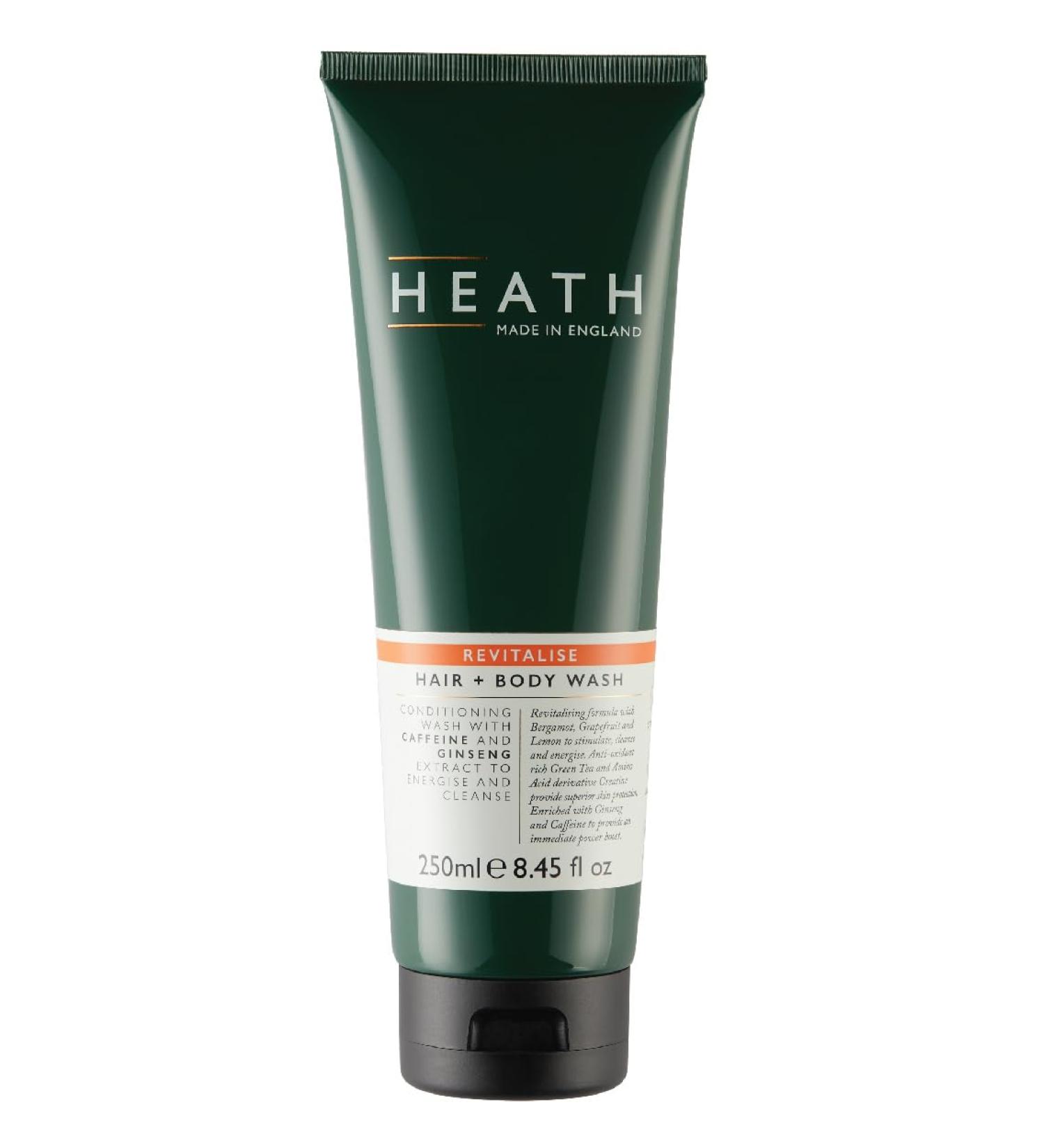 Buy Modern British Grooming by Heath Hair & Body Wash 250ml - Luxury Shower Gel for Men | International Shipping Available - Buy Online on GoSupps.com