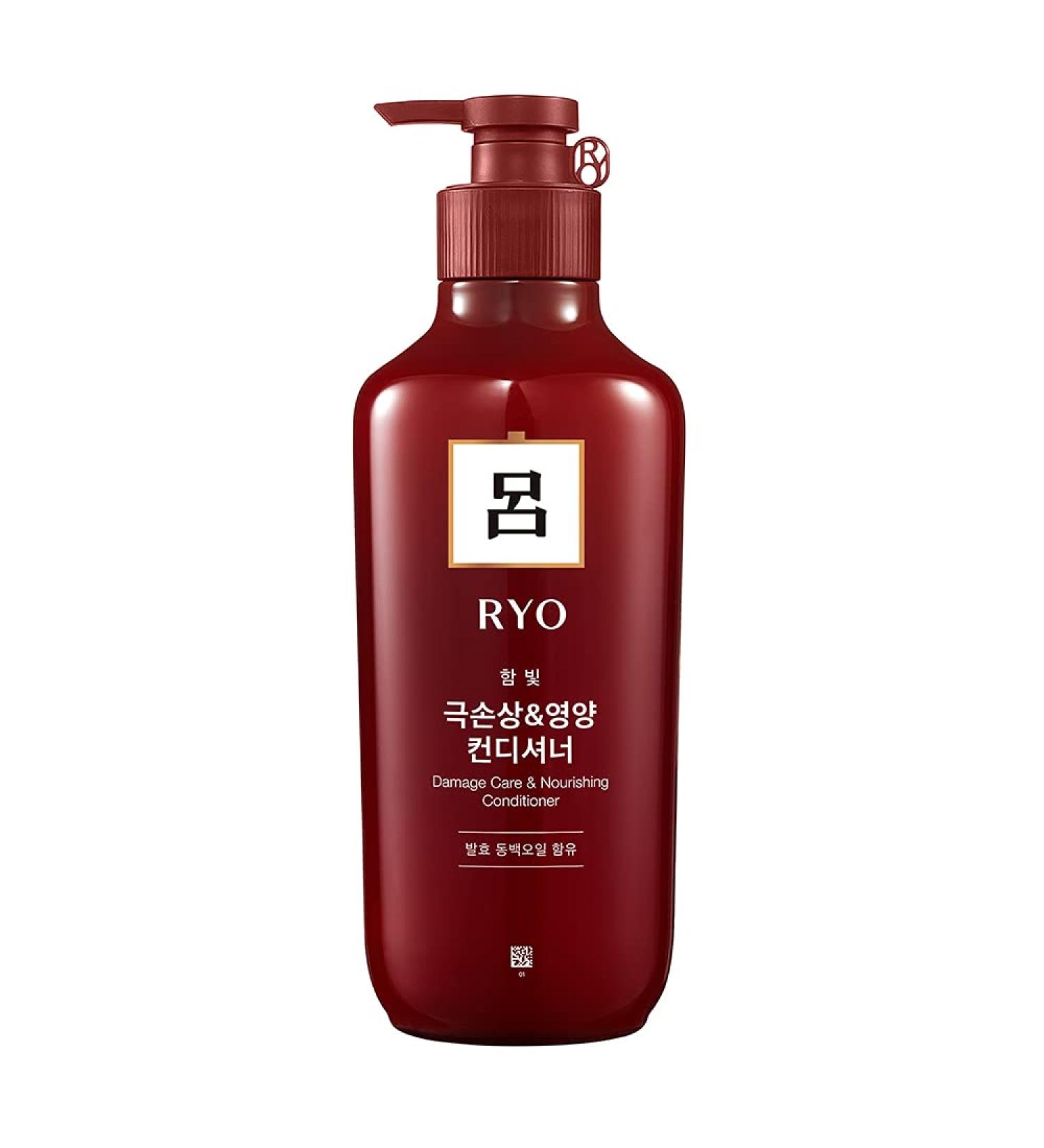 RYO Damage Care & Nourishing Conditioner 550ml - Anti Hair-Thinning, Strengthens & Thickens Hair - For Men and Women - All Hair Types - Dry Damaged Hair Treatment - Buy Online on GoSupps.com