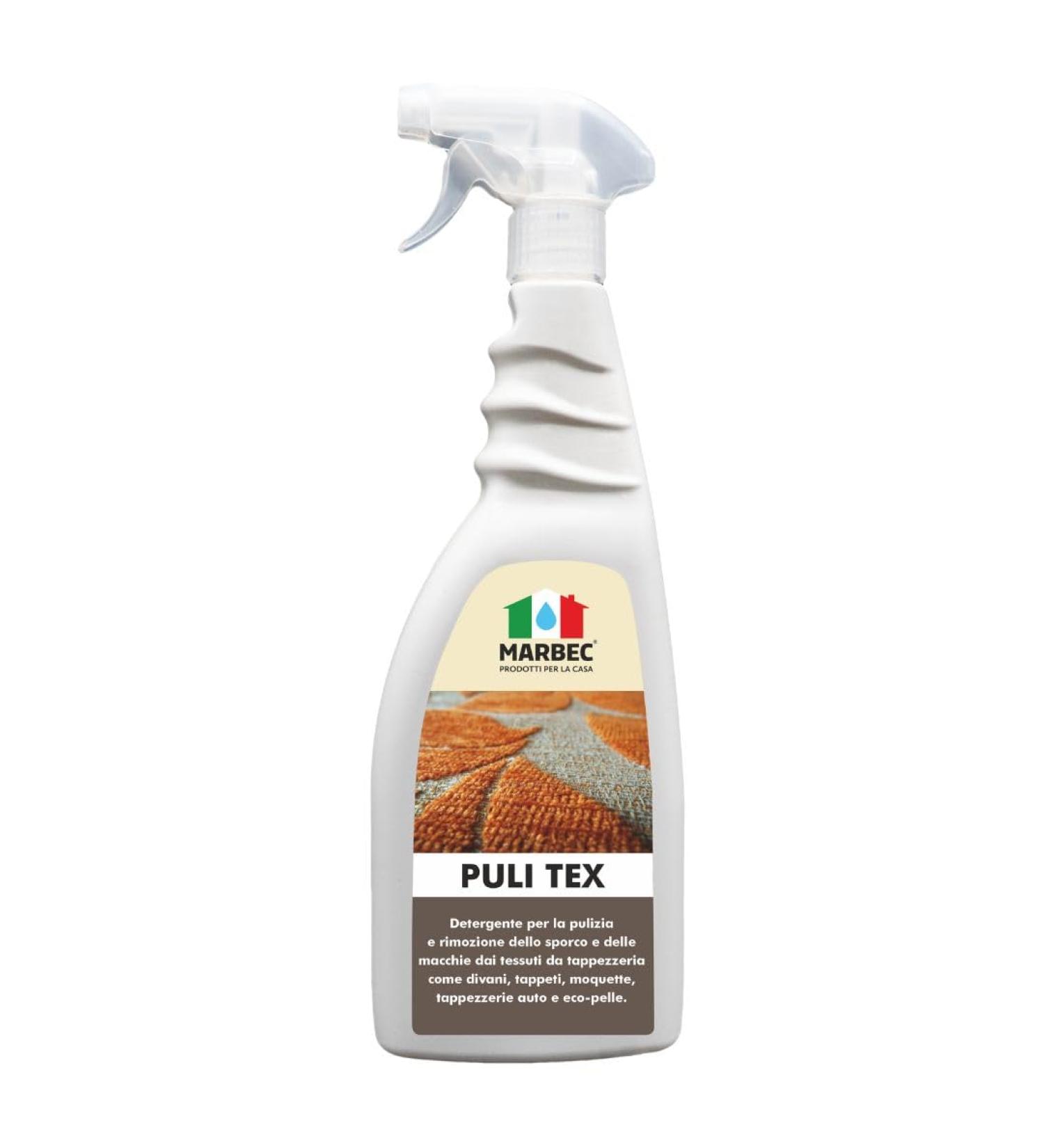 MARBEC PULI TEX 750ML Detergent for cleaning dirt and stains on upholstery. - Buy Online on GoSupps.com