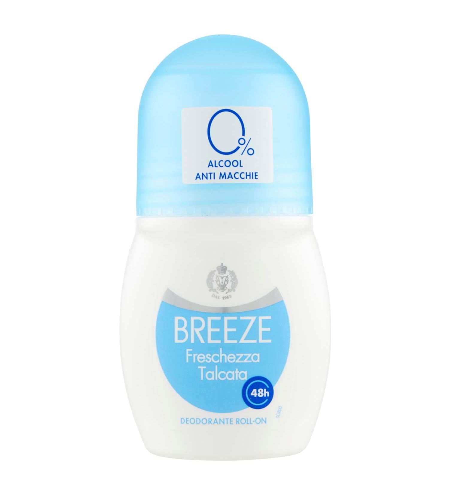  Breeze Breeze D odorant Roll On Talc 50 ml 50 ml - Buy Online on GoSupps.com