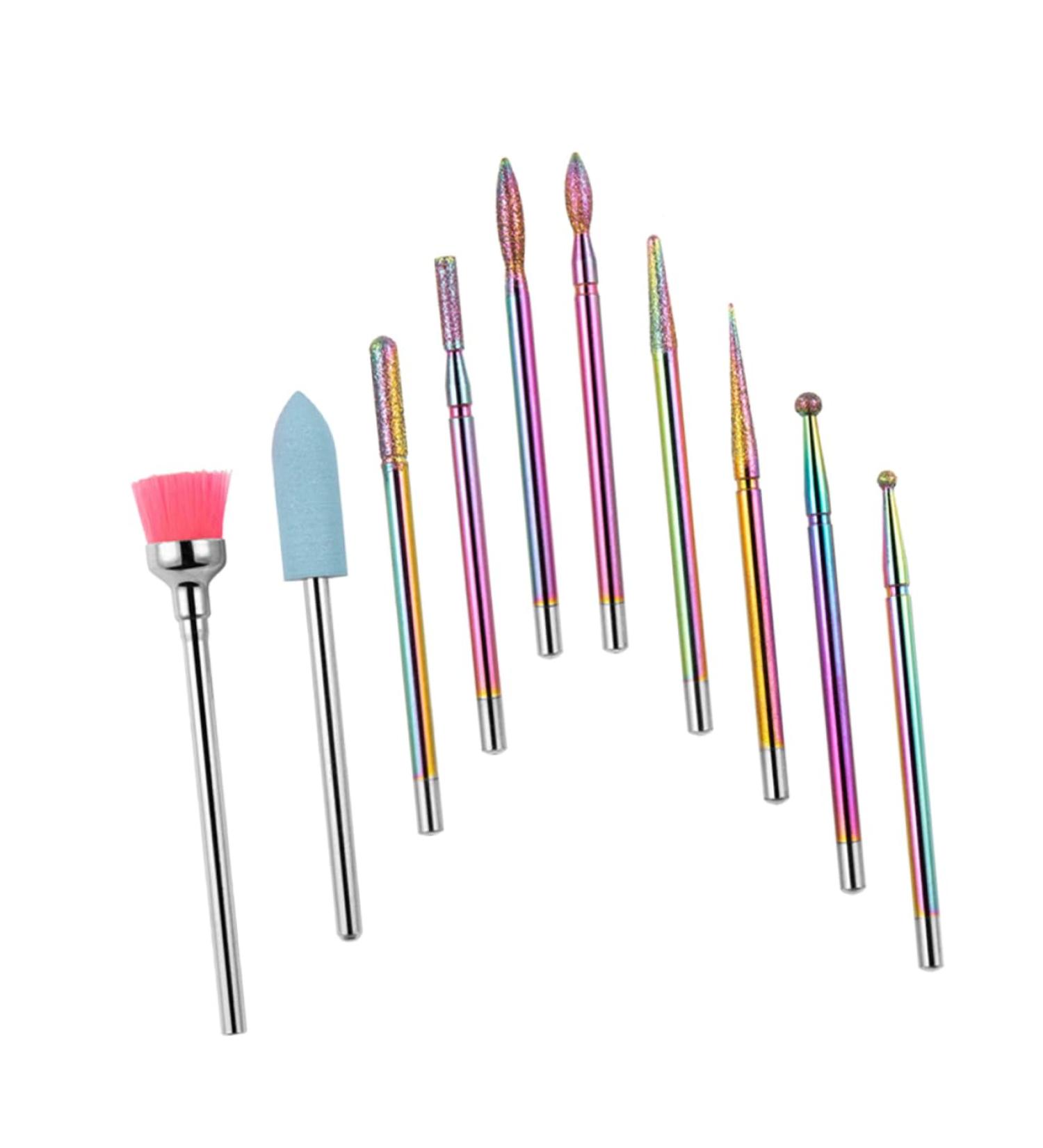 Healeved 1 Set Nail Polisher Professional Nail Polish Nail Art Tools Pedicure Kit Nail Beauty Tool Drill for Nails Professional Manicure Drill Tool Cleaning Kits Electric Nail Drill - Buy Online on GoSupps.com