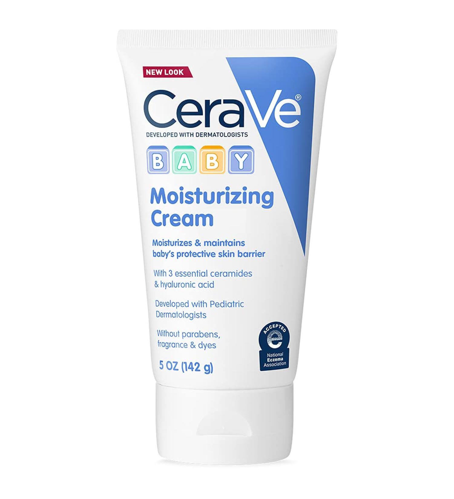 CeraVe Baby Cream - Gentle Moisturizing Cream with Hyaluronic Acid | Fragrance-Free  Paraben & Phthalate-Free | 5 oz - Buy Online on GoSupps.com