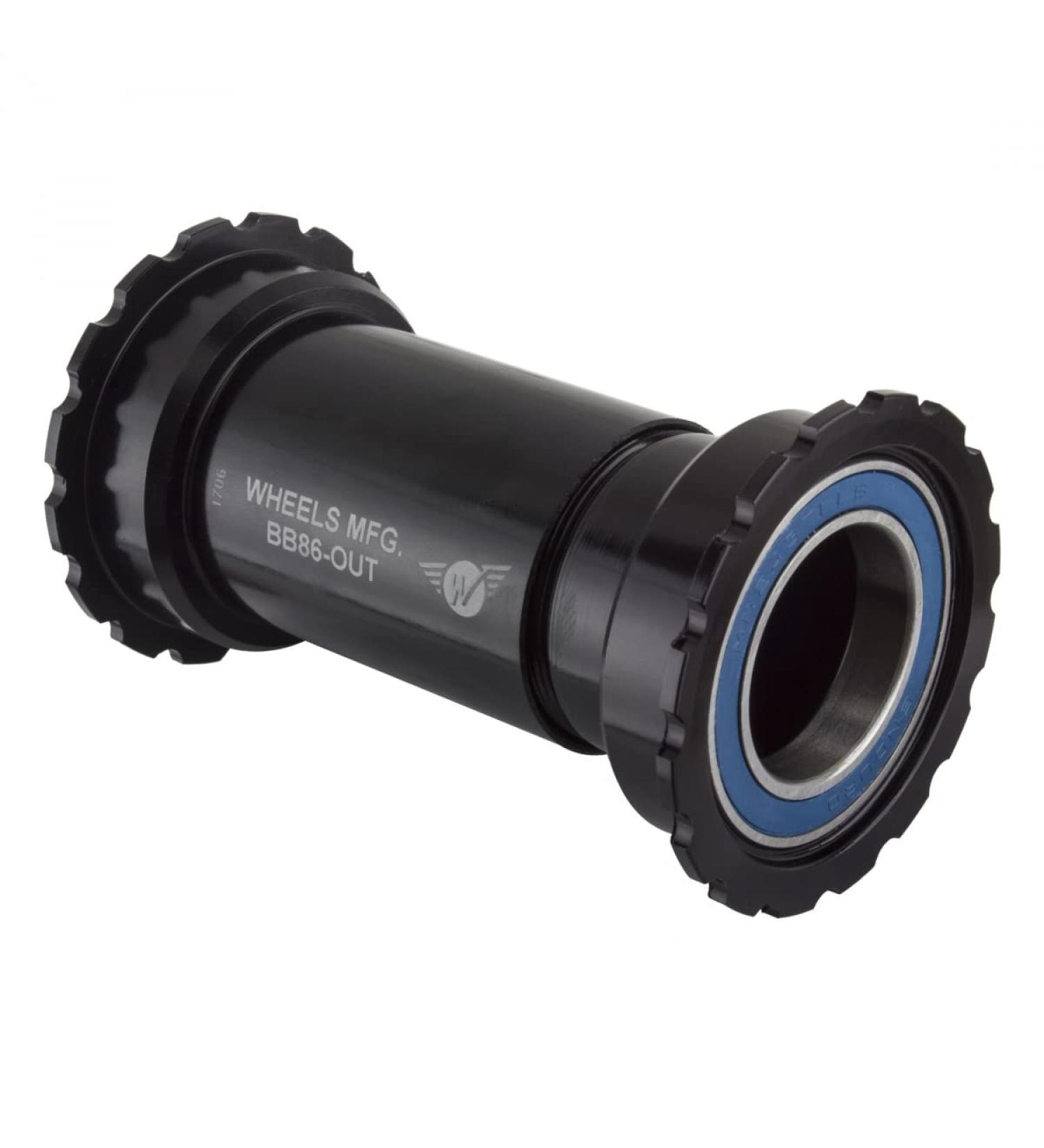 Wheels Manufacturing BB86/92 Outboard ABEC-3 BB for 24mm (Shimano) Cranks - Black