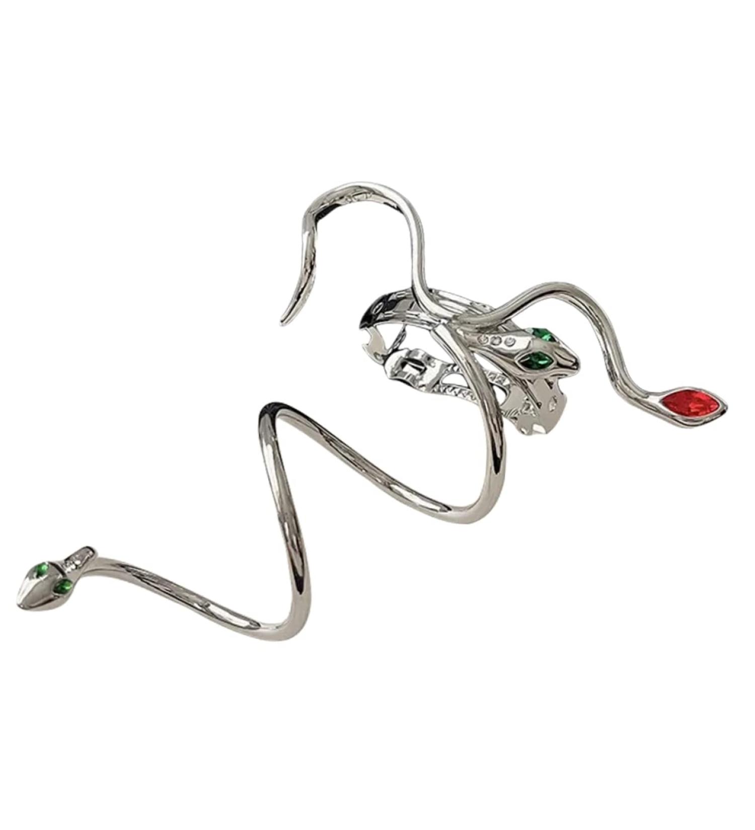 MAGICLULU Snake Hairpin Metal Hair Clips Snake Hair Clip Ponytail Holder Bohemia Barrette Vintage Headpiece Hair Styling for Women Accessories Hair Jewels for Women Twine Die - Buy Online on GoSupps.com