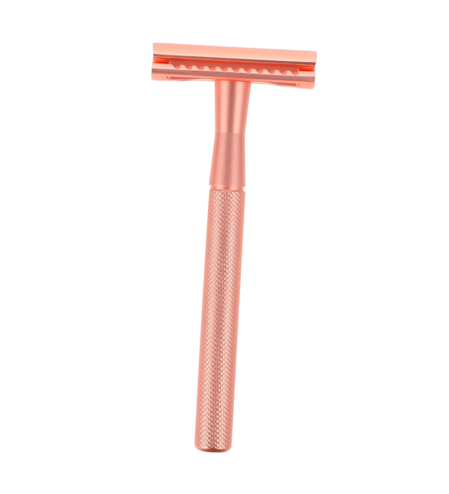 Minkissy 5 Manual Razor - Classic Double-Sided Metal Razor for Men & Women - Durable Aluminum Alloy Handle for Precision Shaving - Buy Online on GoSupps.com