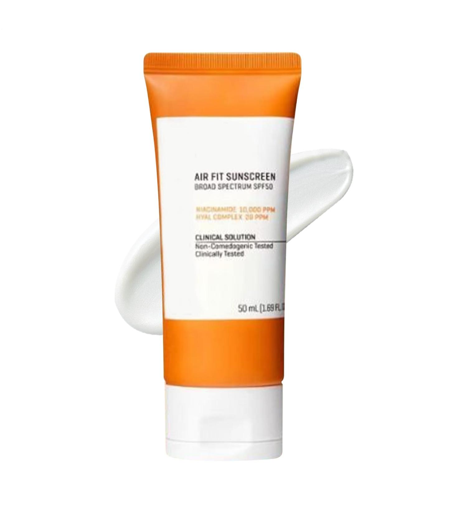 SPF50 Sunscreen light daily facial care for women and girls outdoor waterproof 50 ml - Buy Online on GoSupps.com