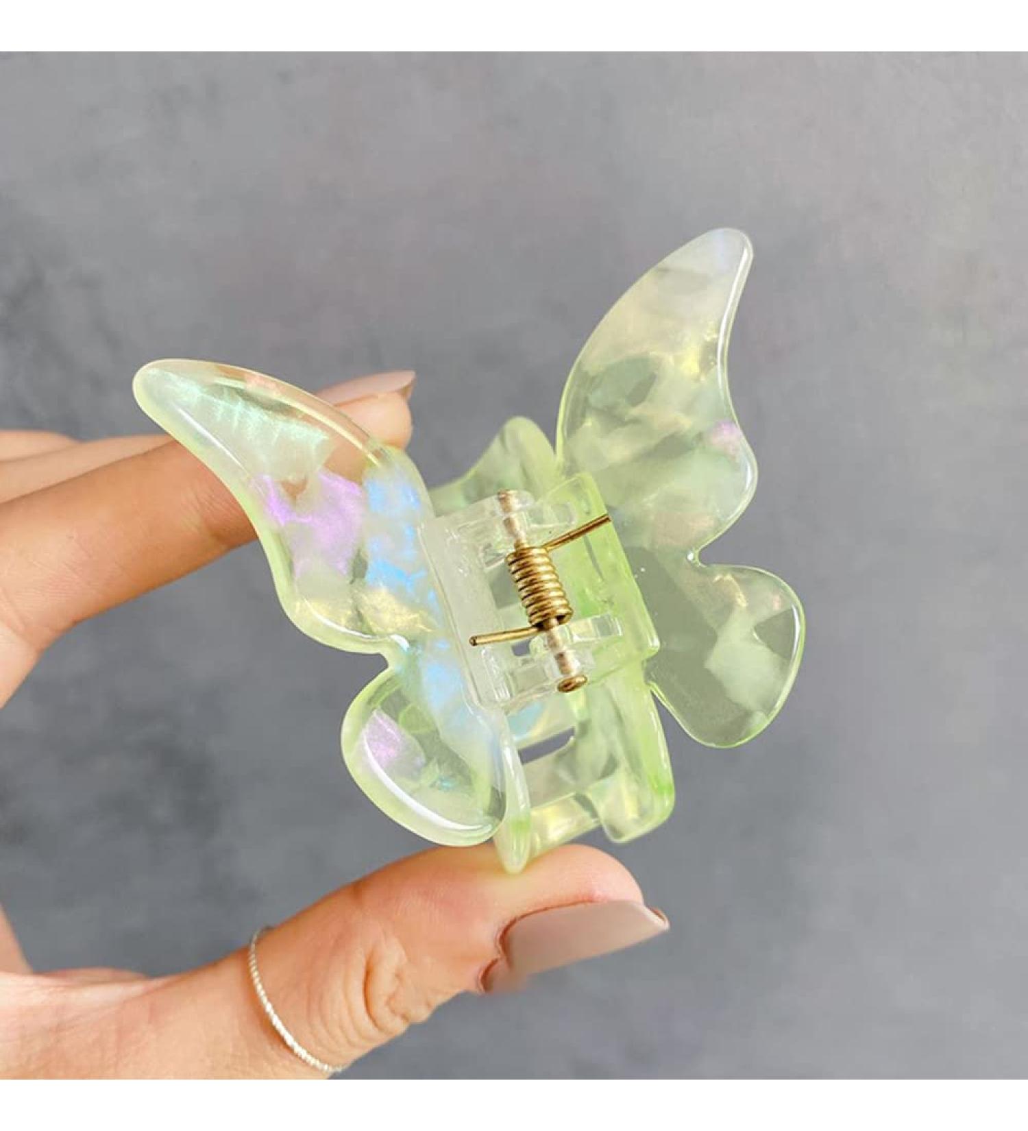 Shop Stunning Butterfly Hair Clips for Women & Girls | Glitter Mussel Marble & Leopard Jaw Clamps - Perfect Hair Styling Accessories - Buy Online on GoSupps.com