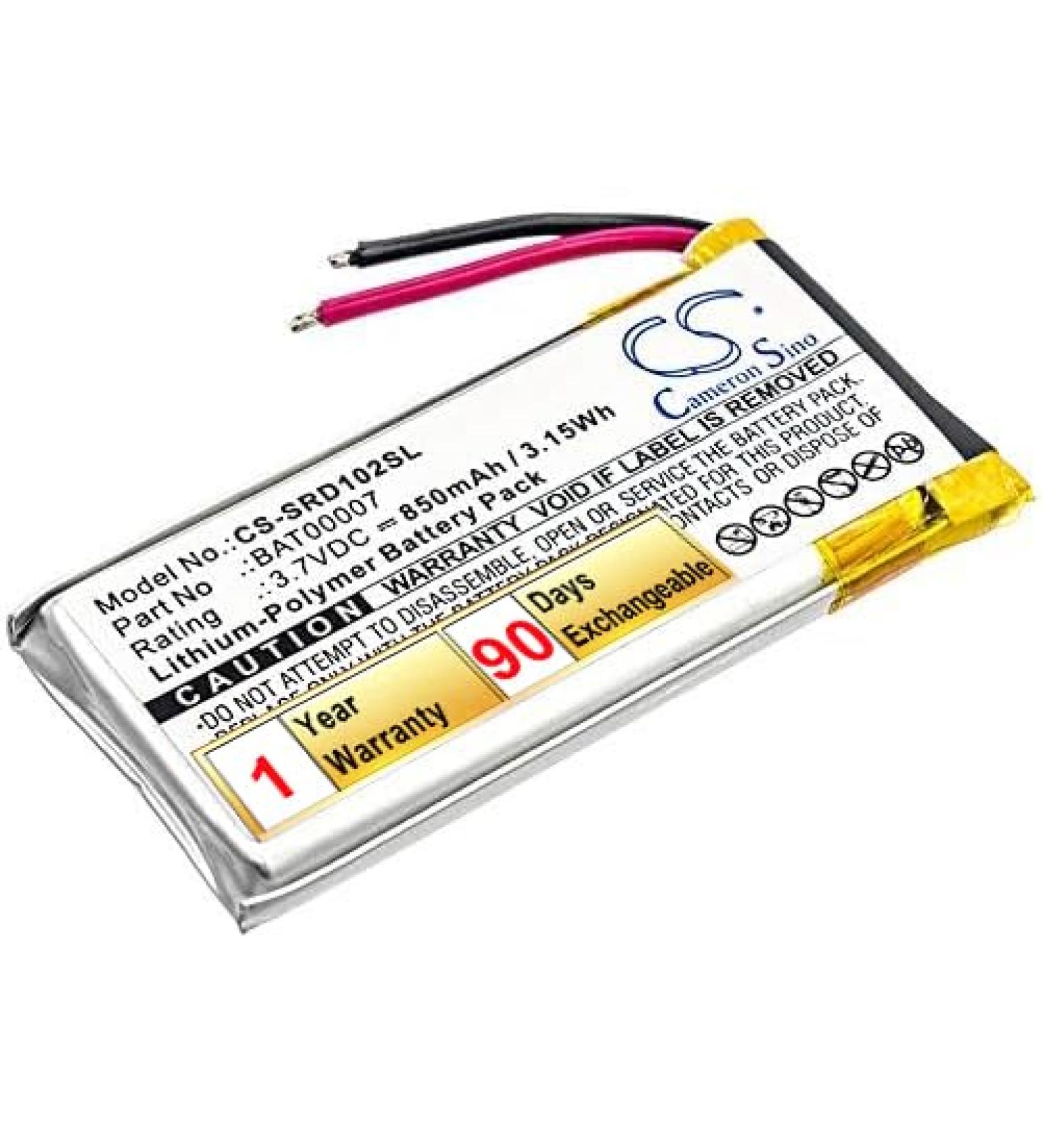 BAT00007 Replacement Battery for Cardo Scala Rider Packtalk | 850mAh - Soldering Required - Buy Online on GoSupps.com