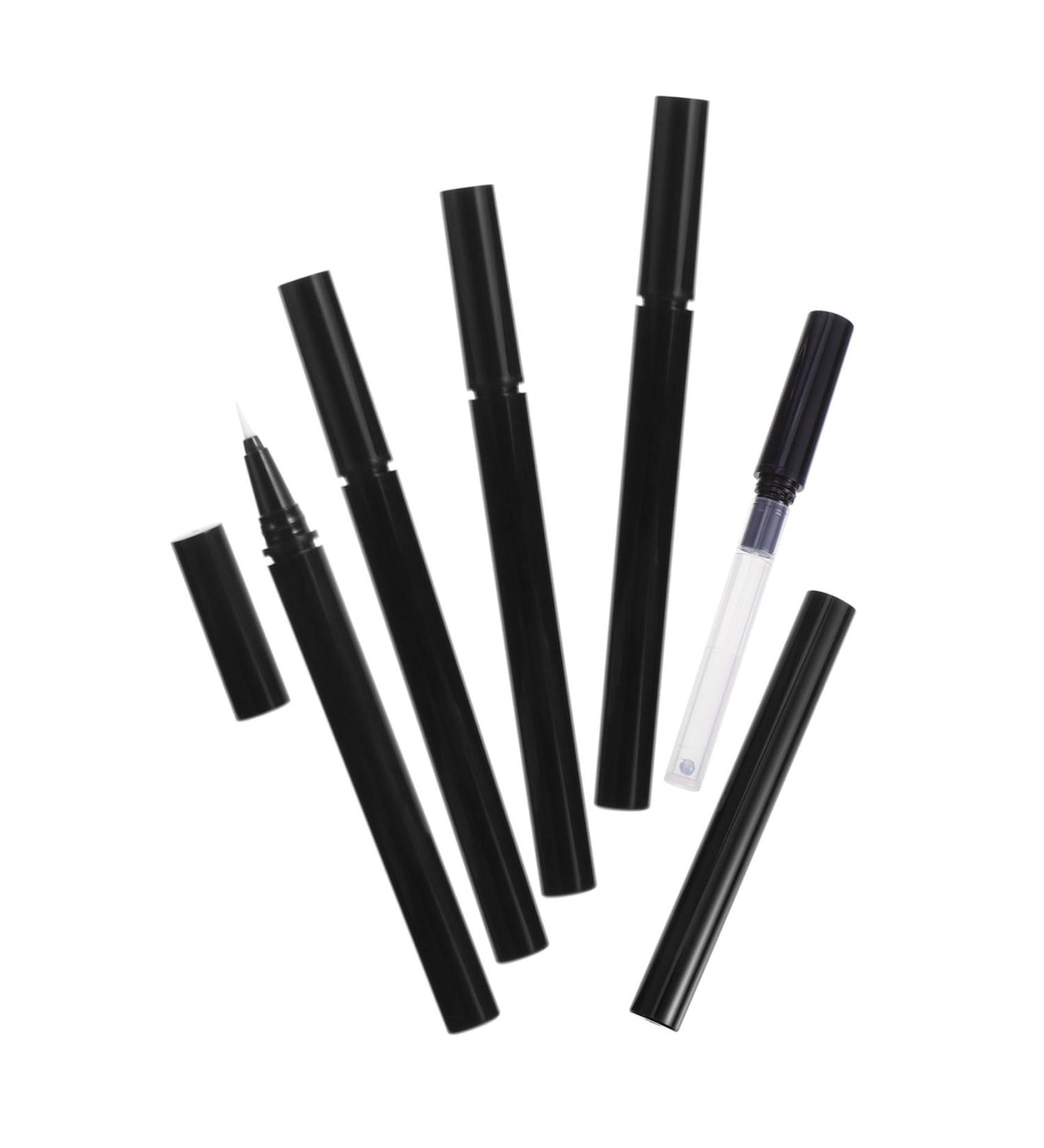 3 pi ces Eyeliner Tube Rechargeable avec Pinceau Assorti Stylo Liquide Portable pour Maquillage des Yeux Tube Vide pour Crayon Yeux DIY - Buy Online on GoSupps.com