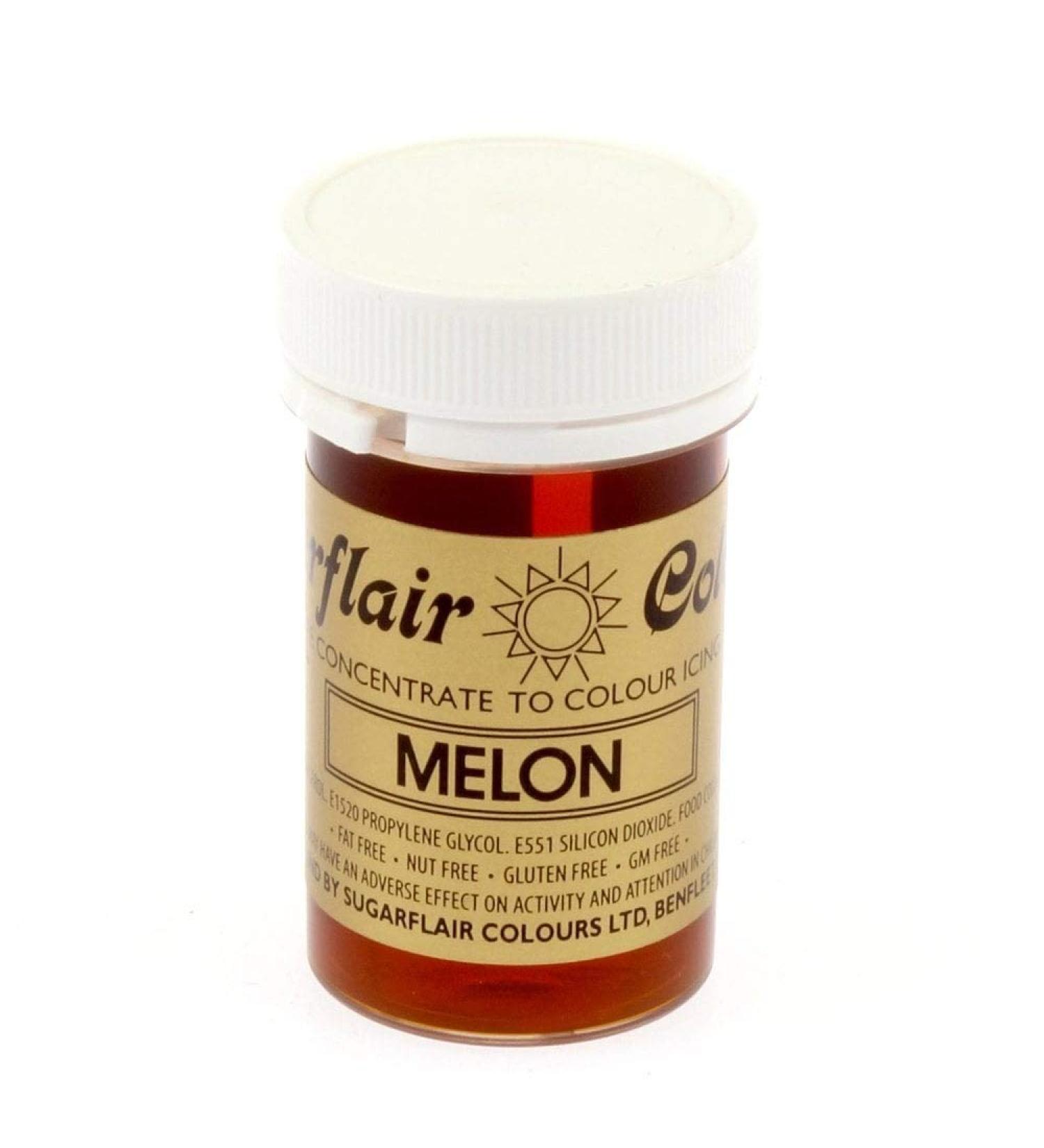 Sugarflair Food Colouring Paste Concentrate   Perfect for all Cake Making and Decorating Melon Yellow (PRIMARY YELLOW)