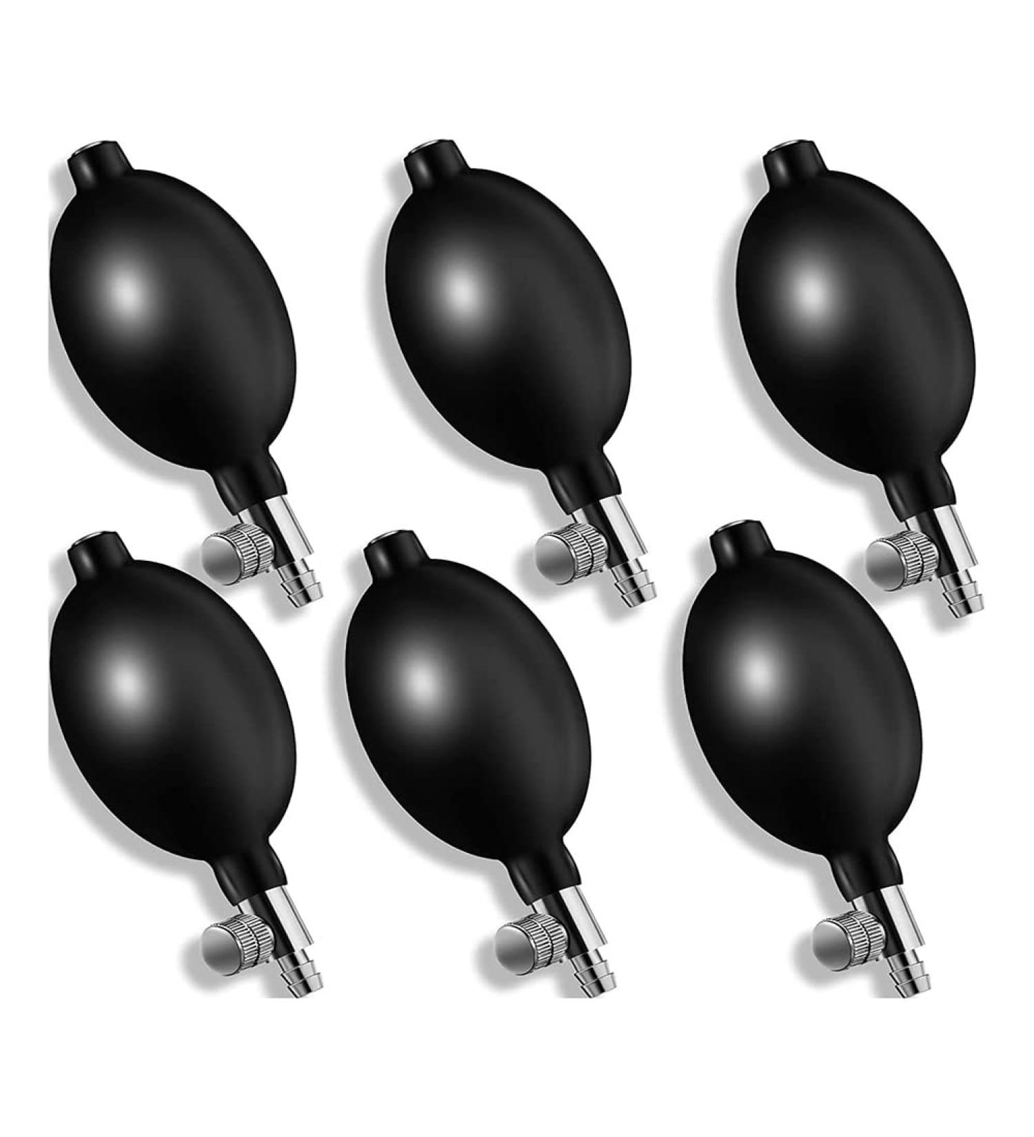 Yheonver 6 Pieces Blood Pressure Bulb Adjustable Hand Squeeze Pump Manual Sphygmomanometer Bulb - Buy Online on GoSupps.com