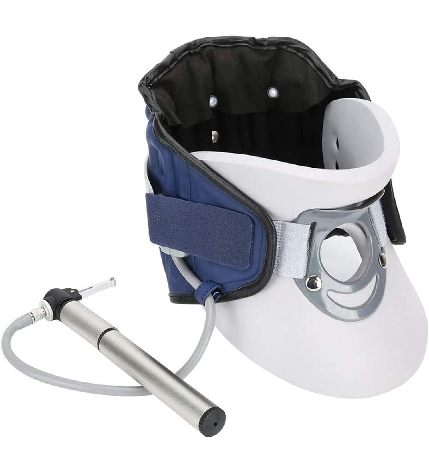 Jlasdr Portable Inflatable Neck Protection Collar - Adjustable Relief for Neck Pain & Improved Posture - Buy Online on GoSupps.com