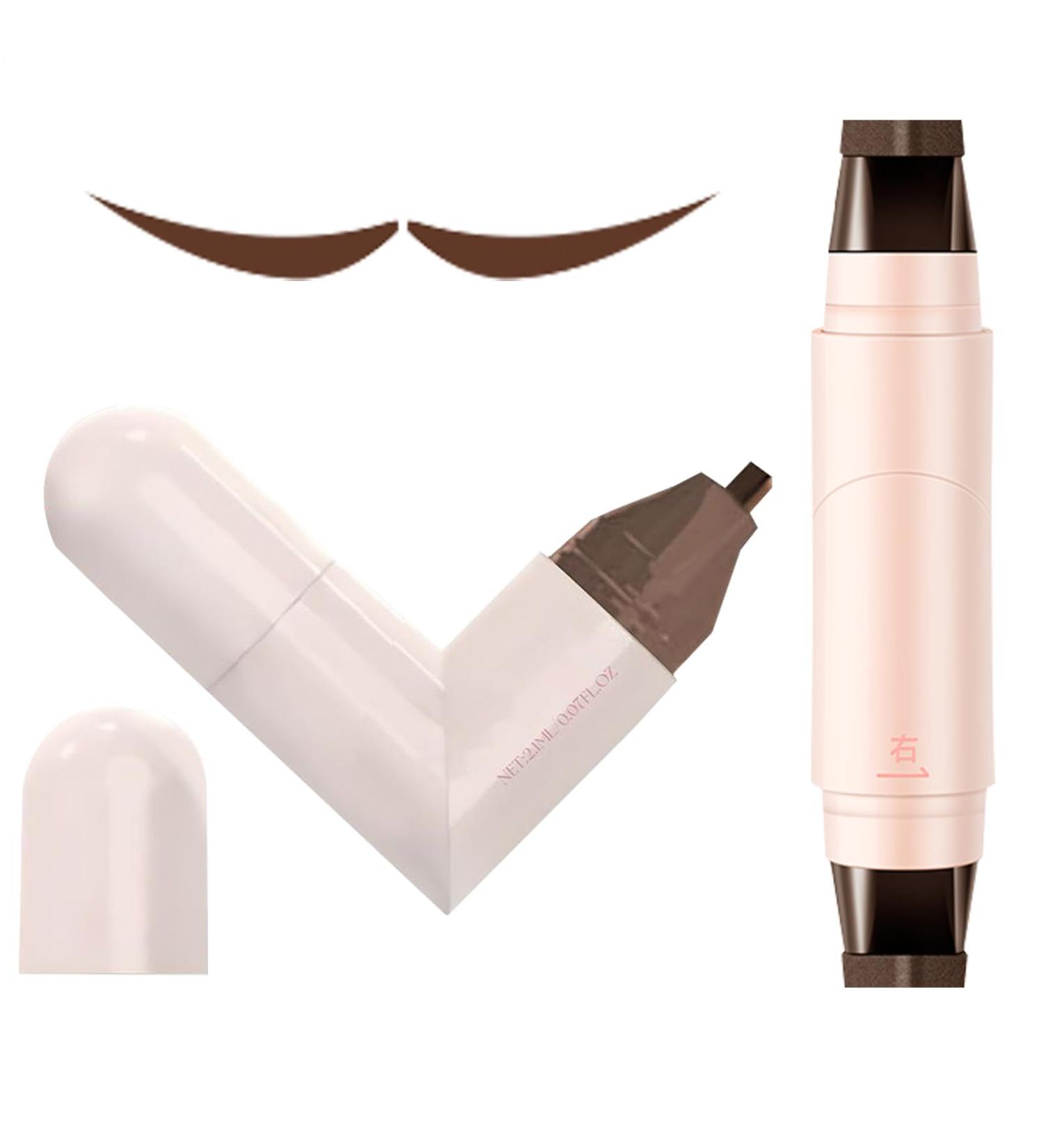 Eye corner stamp 2point eye makeup stamp creamy gel stencil precise cosmetics daily for women and beginners dark brown - Buy Online on GoSupps.com