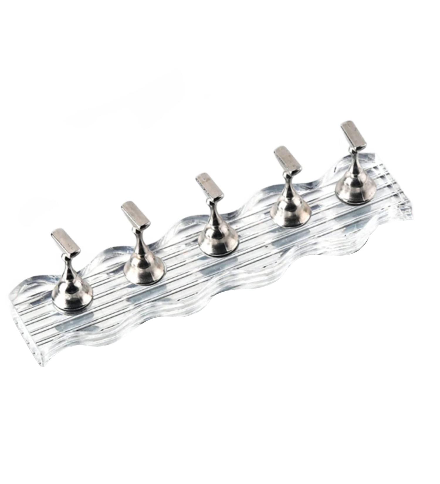 Nail Display Stand With Base Nail Practice Holder Nail Practice Stand Manicure Tool Acrylic Nail Tip Holder Acrylic Nail Tip Holder Nail Practice Holder Nail Display Stand - Buy Online on GoSupps.com