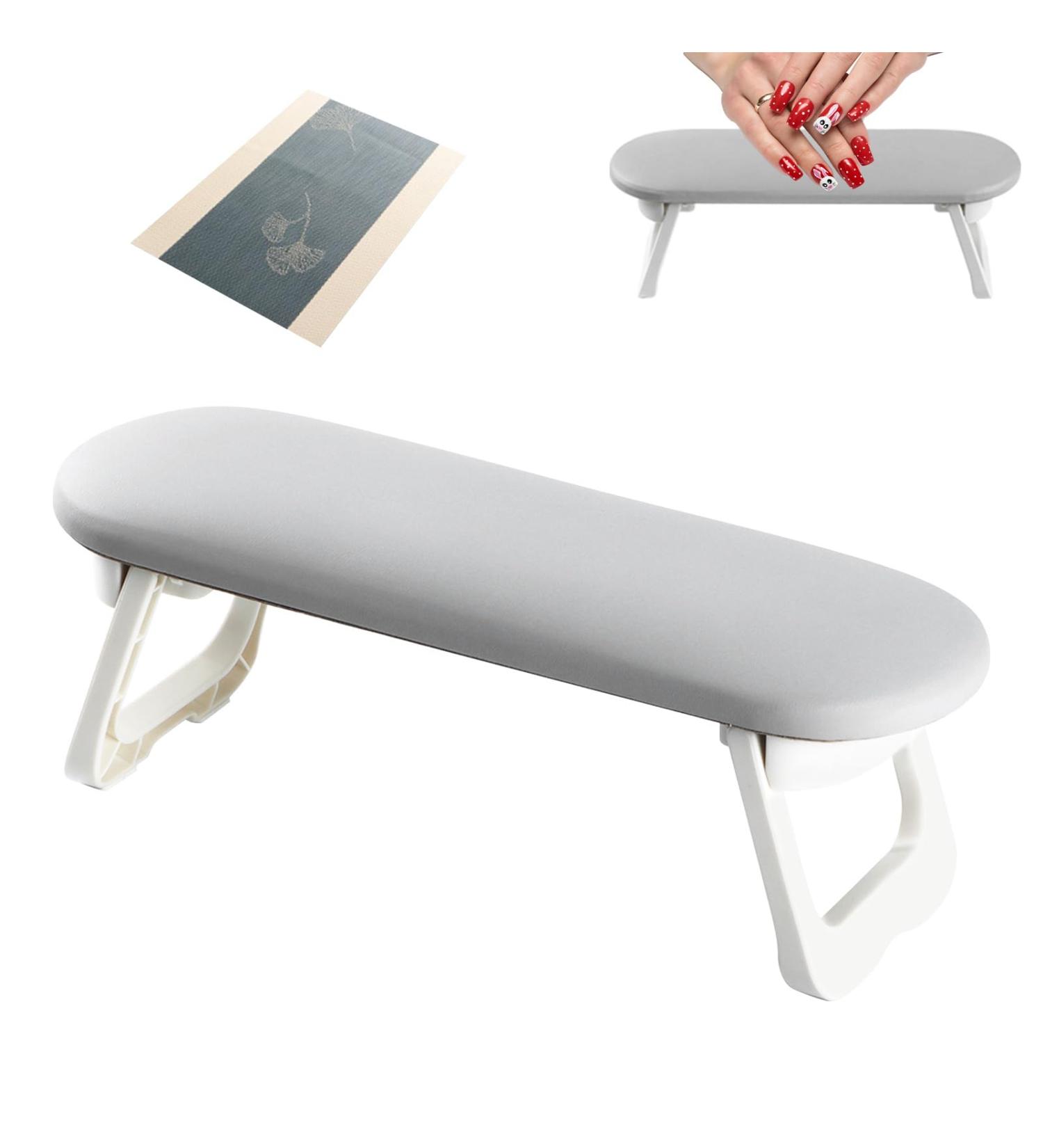 Skoulazeo Arm Rest For Nails Tech | Manicure Hand Pillow Cushion Folded Comfortable Upgraded Washable Nail Arm Rest Accessories Tool For Nail Tech Technician Beginner Use - Buy Online on GoSupps.com