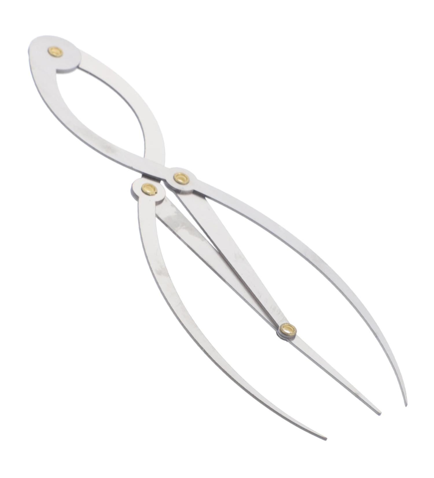 Healvian Eyebrow Drawing Tool Makeup Ruler Eyebrow Shaper Tool Eyebrow Caliper Brow Mapping Ruler Silver - Buy Online on GoSupps.com