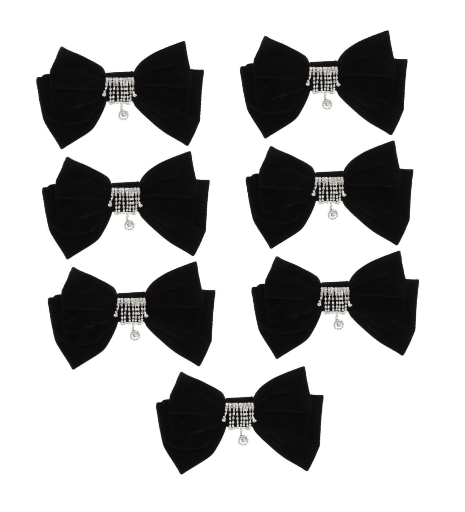 Beaupretty Hair Pin hairpin rhinestone hair wedding hair hair barrettes Big Bow Hair Barrettes hair bowknot bow women hair bow Autumn And Winter claw Hair Clip - Buy Online on GoSupps.com