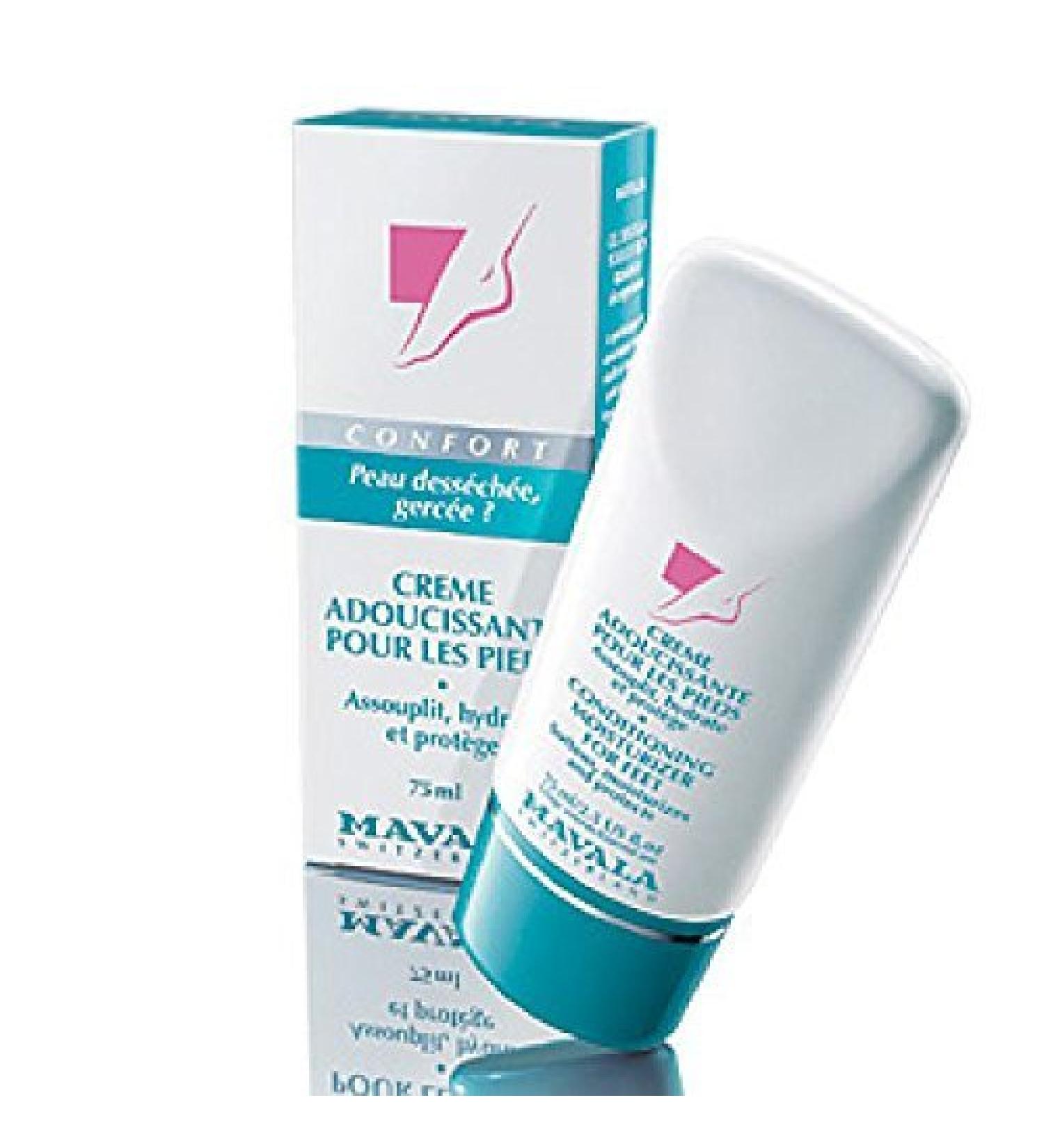 Mavala Softening Foot Cream moisturizes softens + protects 75 ml