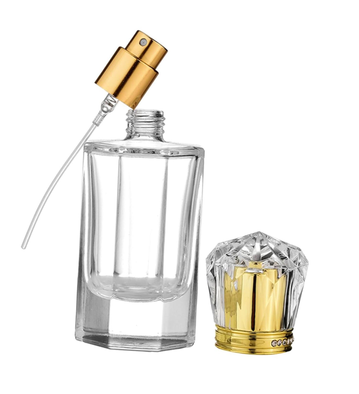 Healeved 1pc Perfume Bottle Scent Spray Bottle Travel Cosmetic Containers Empty Fragrance Bottle Cosmetic Travel Containers Mini Spray Bottle Travel Skincare Containers Portable Glass - Buy Online on GoSupps.com