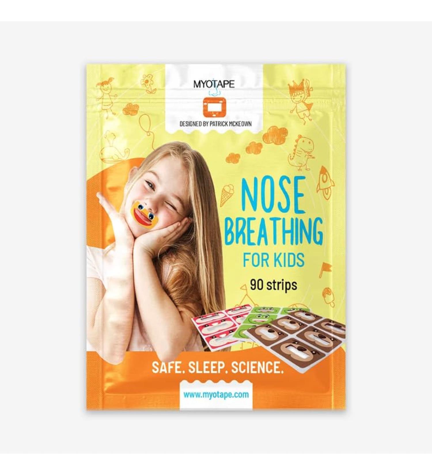 Kids MyoTape Nose Breathing Slee Strips - Natural Relief for Children's Breathing Issues - Buy Online on GoSupps.com