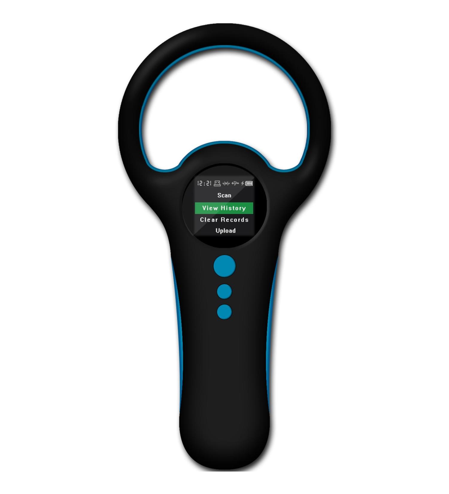 Smoostart Bluetooth Pet Microchip Scanner - Dog & Cat Chip Reader with 500 Historical Records - Check & Upload to Computer/Mobile - Multifunctional Black Chip Chipper - Buy Online on GoSupps.com