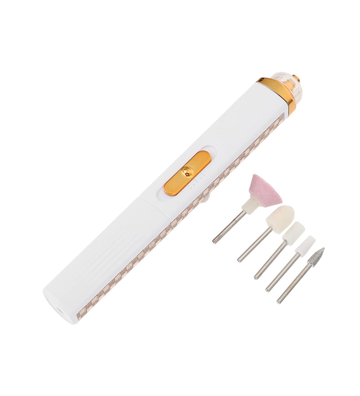 Nail Polisher White Abs Mini Grinder - Buy Online on GoSupps.com