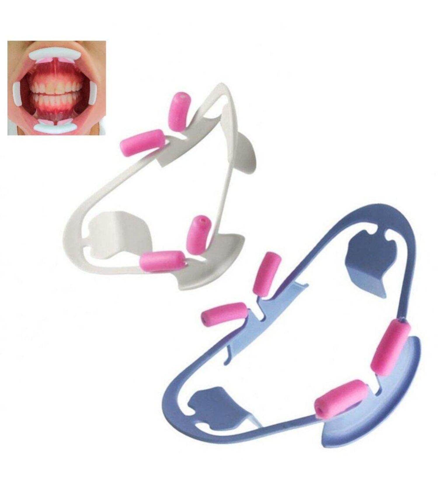 Vepoty Reusable Mouth Opener - 2 Pieces 3D Dental Intraoral Cheek Lip Retractor | Orthodontic Dental Accessories - Buy Online on GoSupps.com