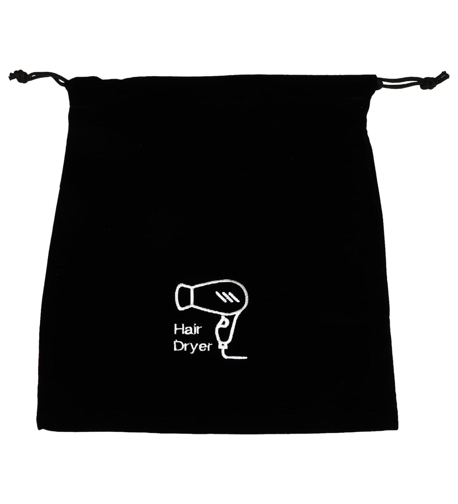 FOMIYES Hair Dryer Drawstring Pouch - Large Travel Makeup & Cosmetic Bag | Stylish Hair Care Storage Cloth - Buy Online on GoSupps.com