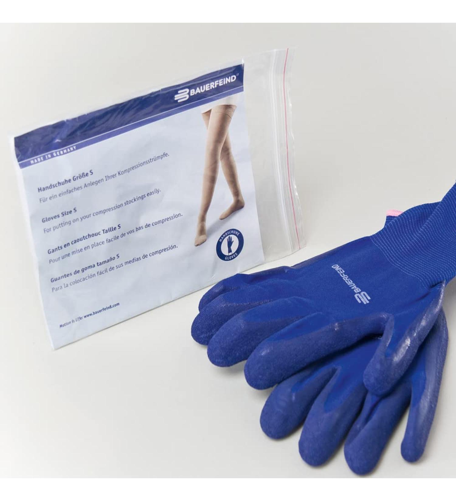 Bauerfeind VenoTrain Gloves for compression stockings XS