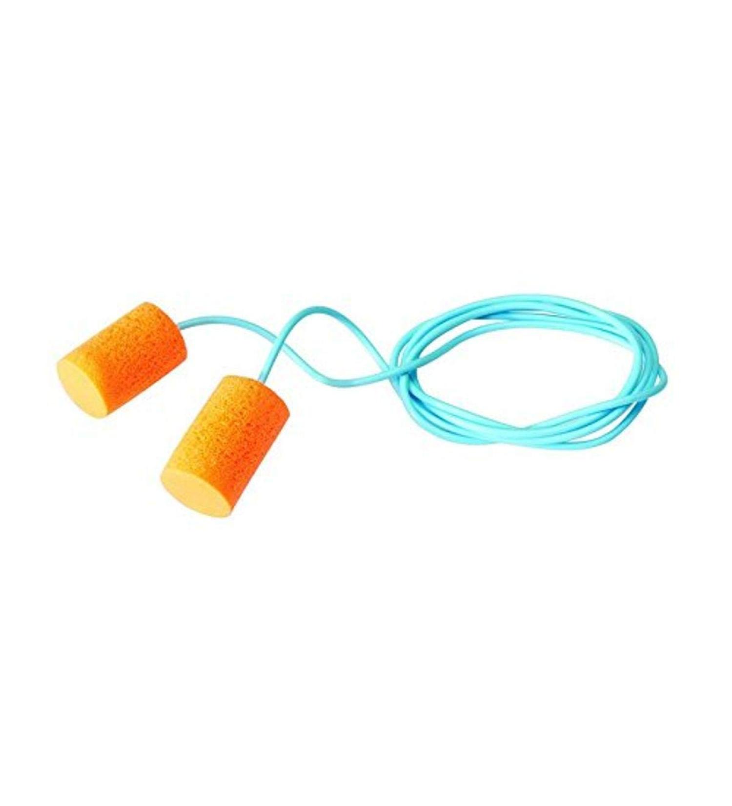 Howard Leight FF-30 Firm Fit NRR 30 Foam Corded Earplugs OSFA Blue One Size Fits All (Pack of 100)